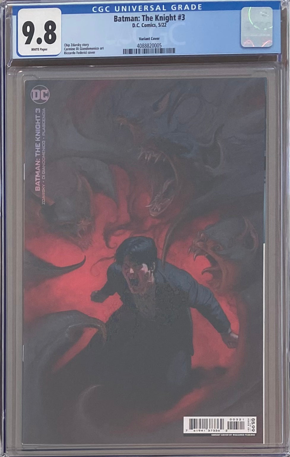 Batman: The Knight #3 Federici Variant CGC 9.8