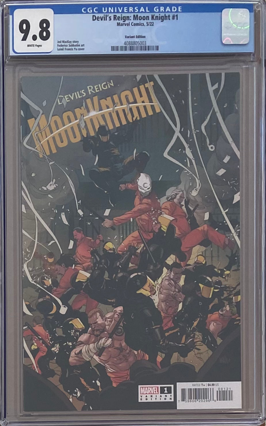 Devil's Reign: Moon Knight #1 Variant CGC 9.8