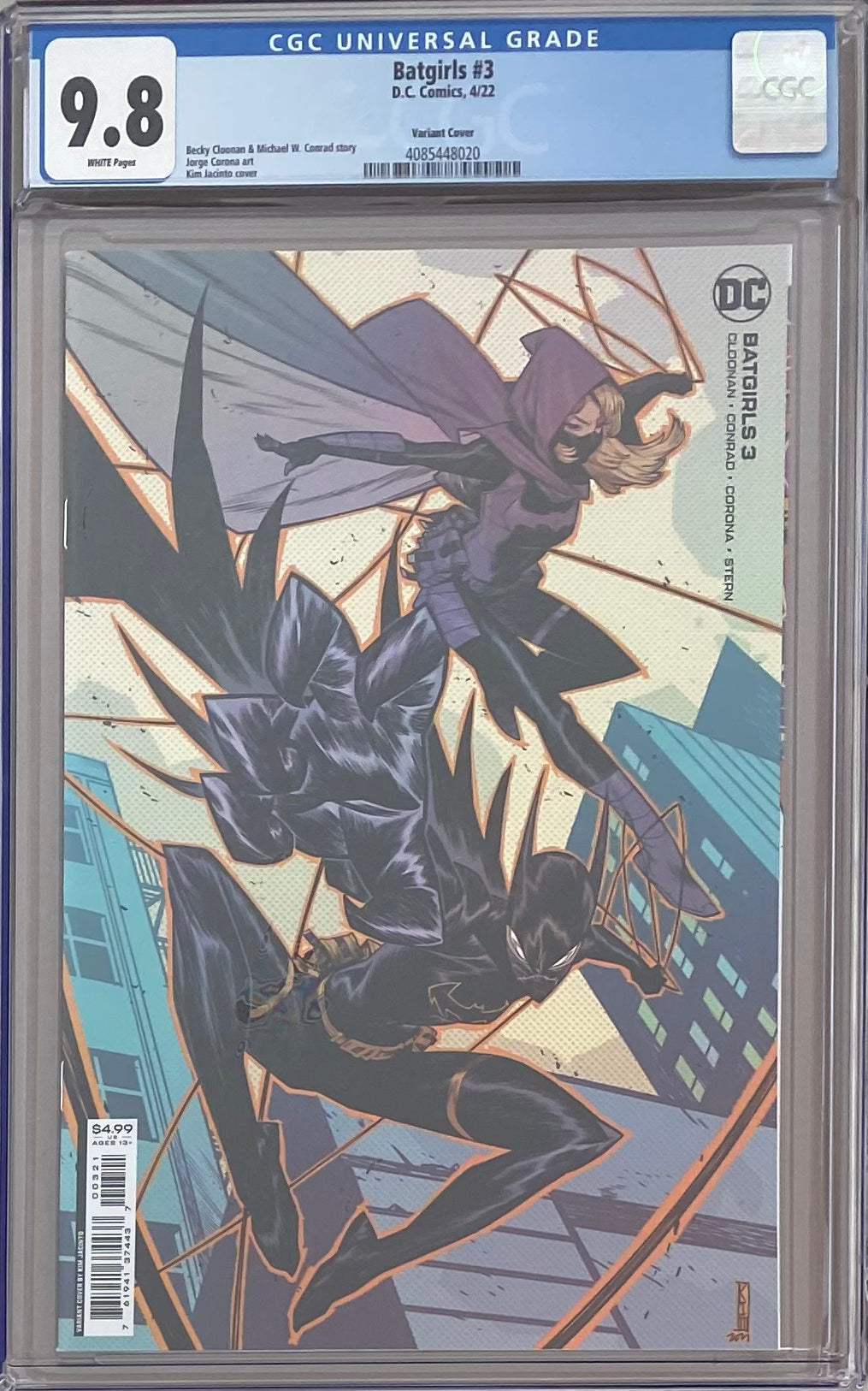 Batgirls #3 Variant CGC 9.8