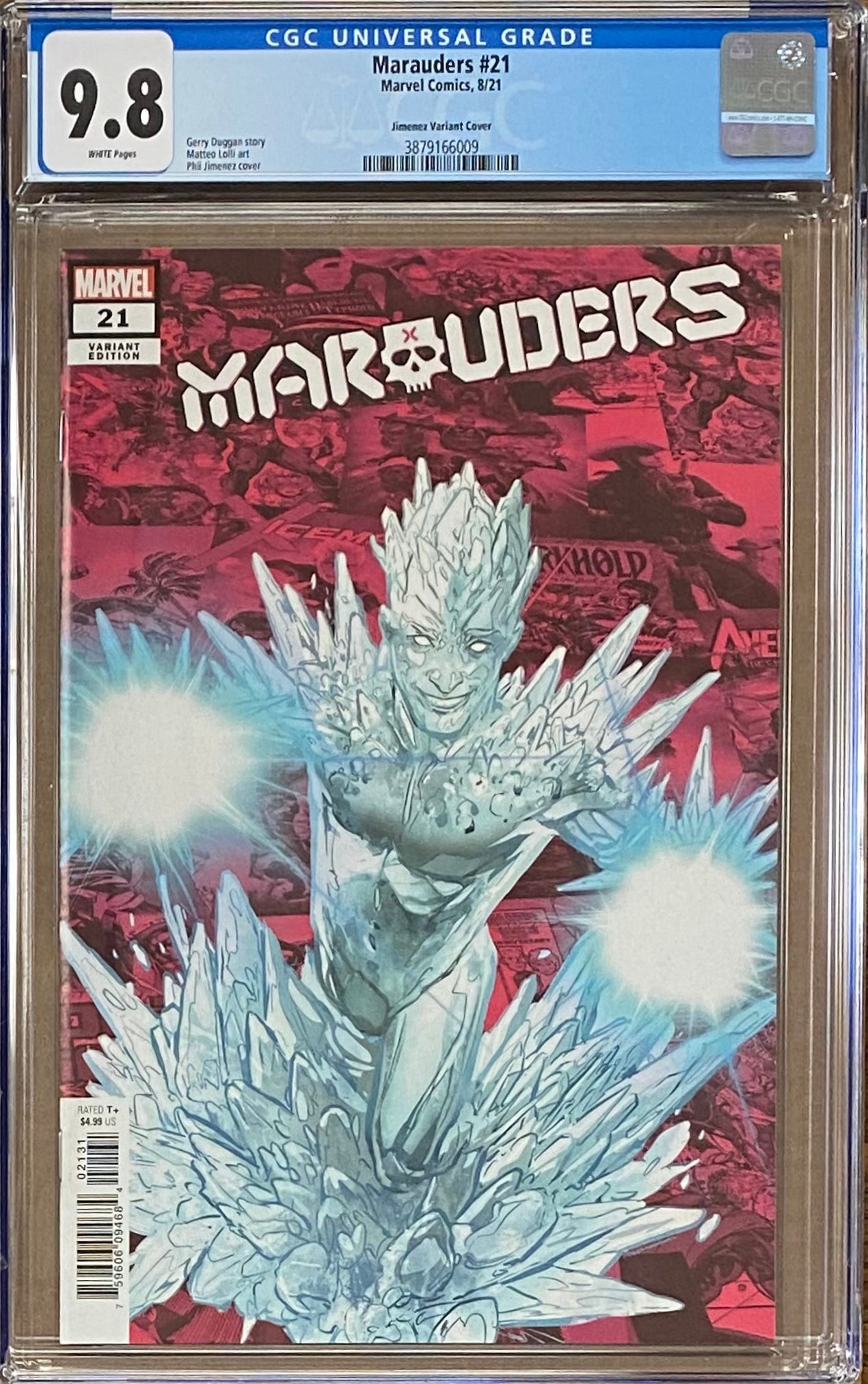 Marauders #21 Jimenez "Pride" Variant CGC 9.8 - Hellfire Gala