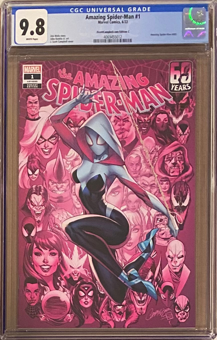Amazing Spider-Man #1 J. Scott Campbell Edition C "Spider-Gwen" CGC 9.8