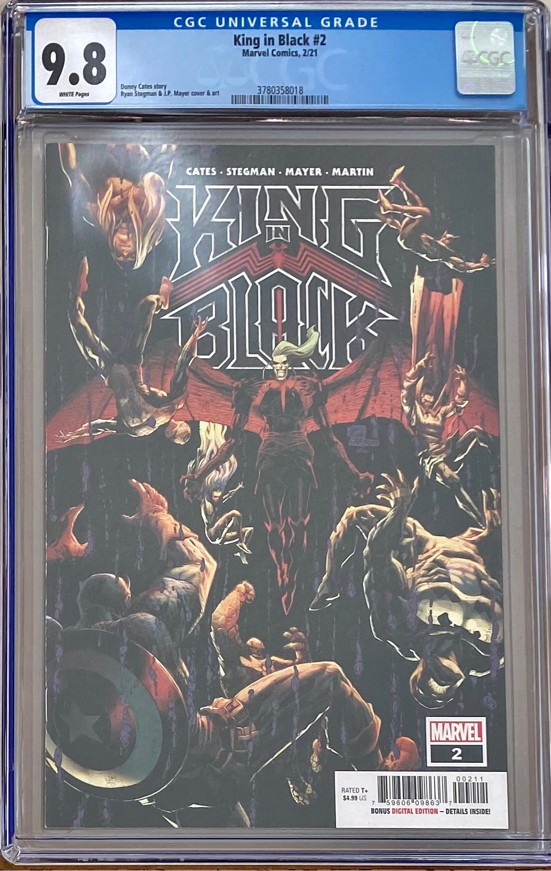 King in Black #2 CGC 9.8