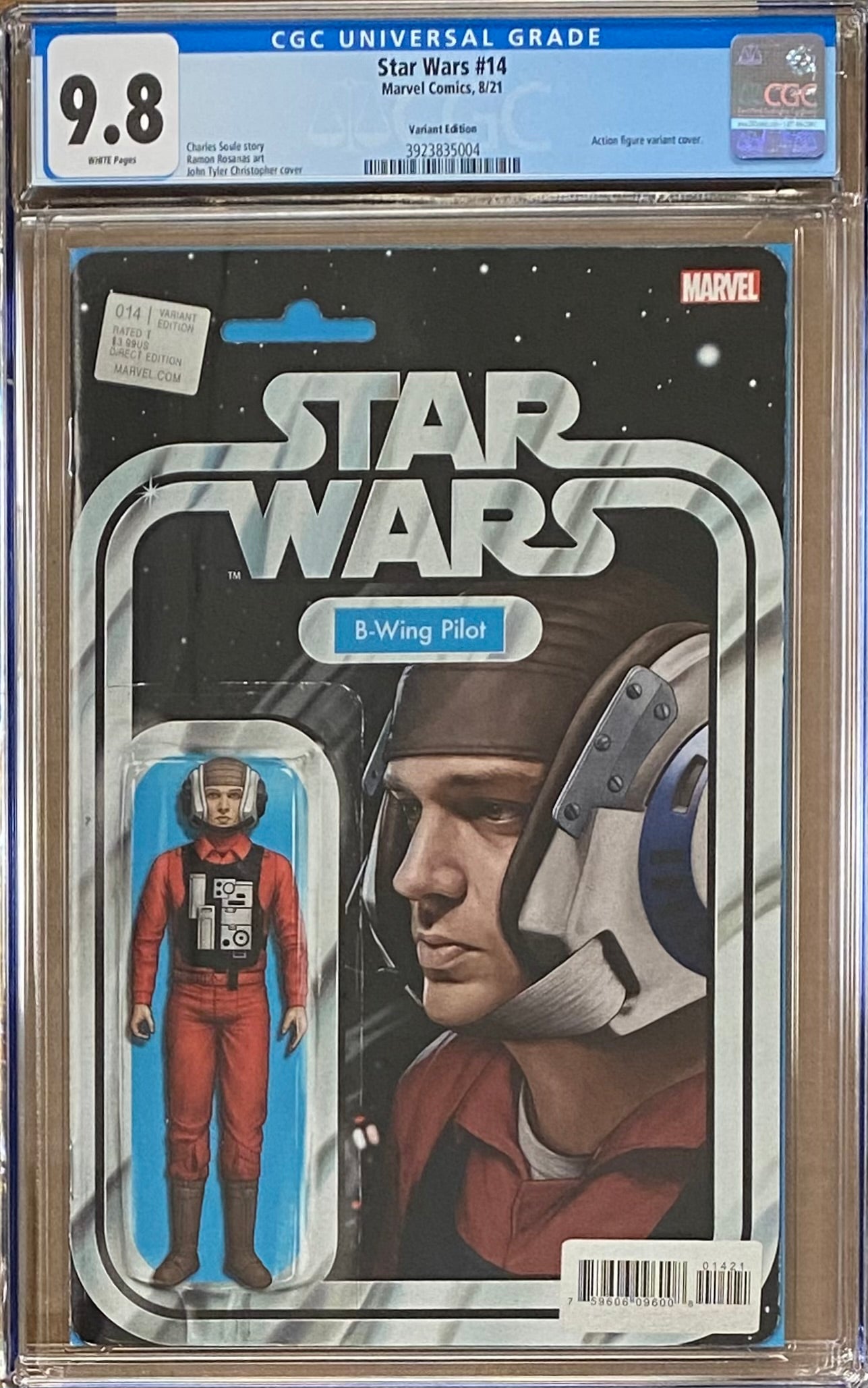 Star Wars #14 Action Figure Variant CGC 9.8 - War of the Bounty Hunters