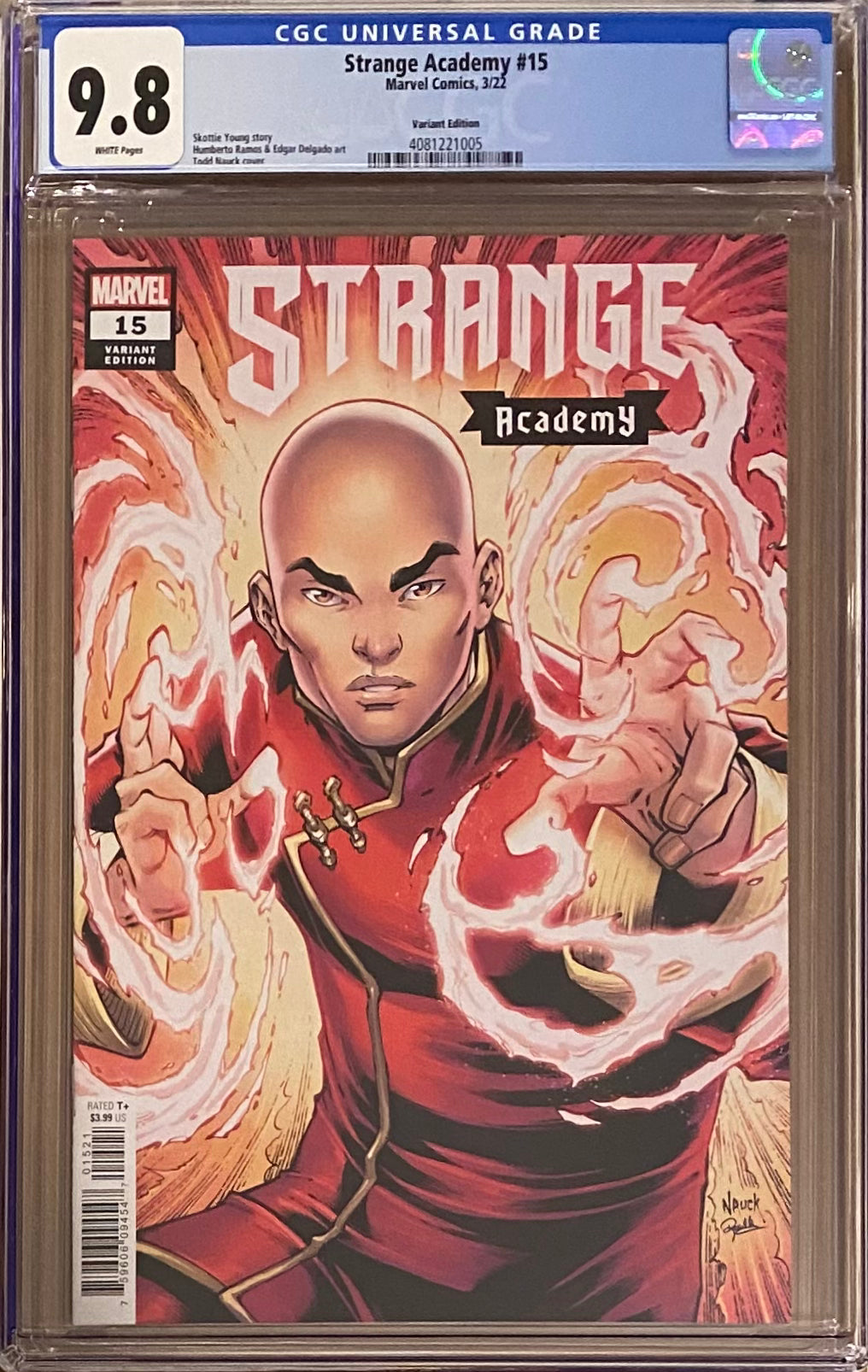 Strange Academy #15 Variant CGC 9.8