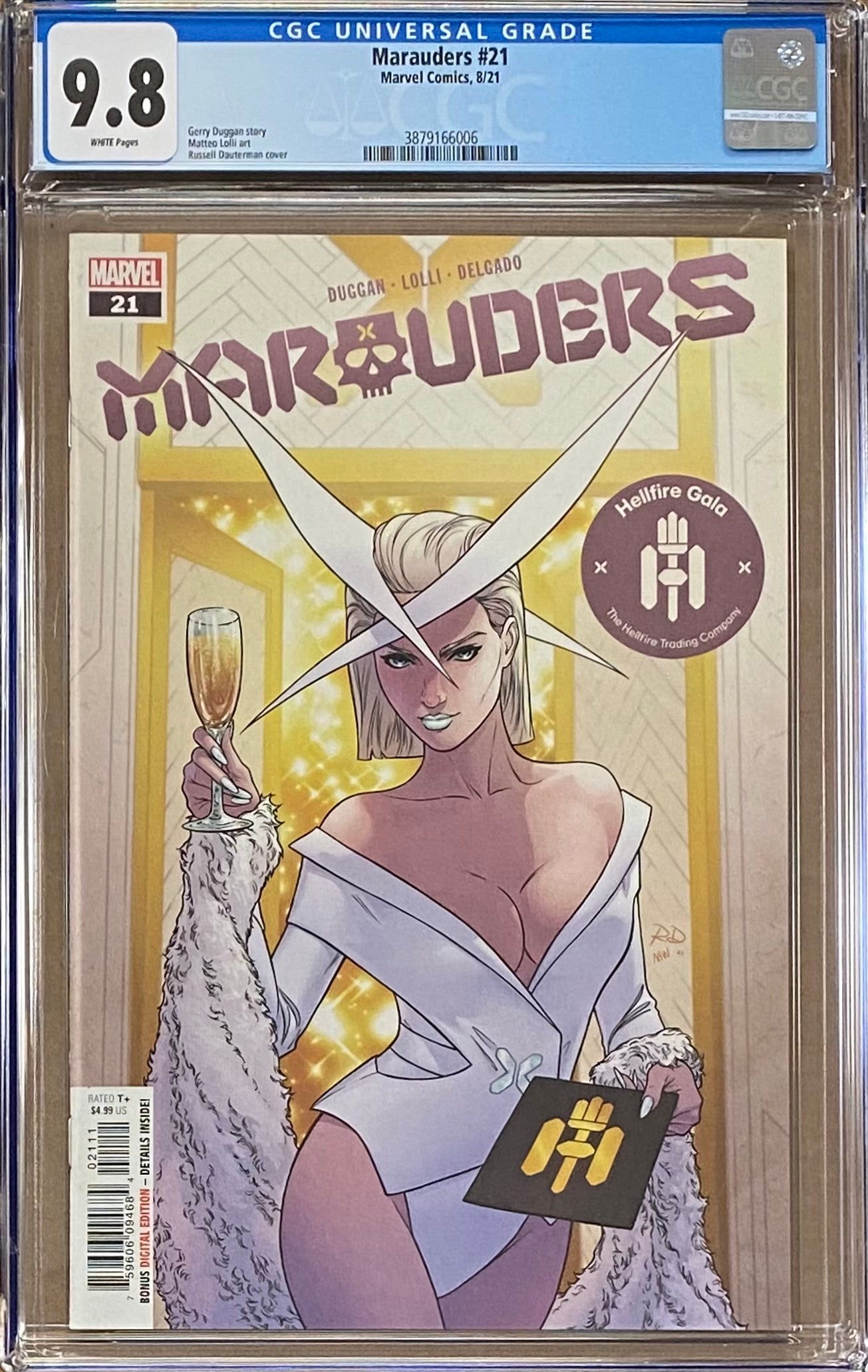 Marauders #21 CGC 9.8 - Hellfire Gala