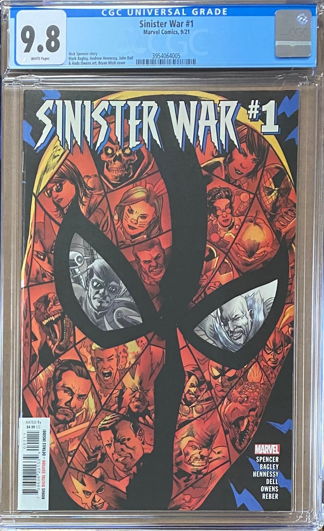 Sinister War #1 CGC 9.8