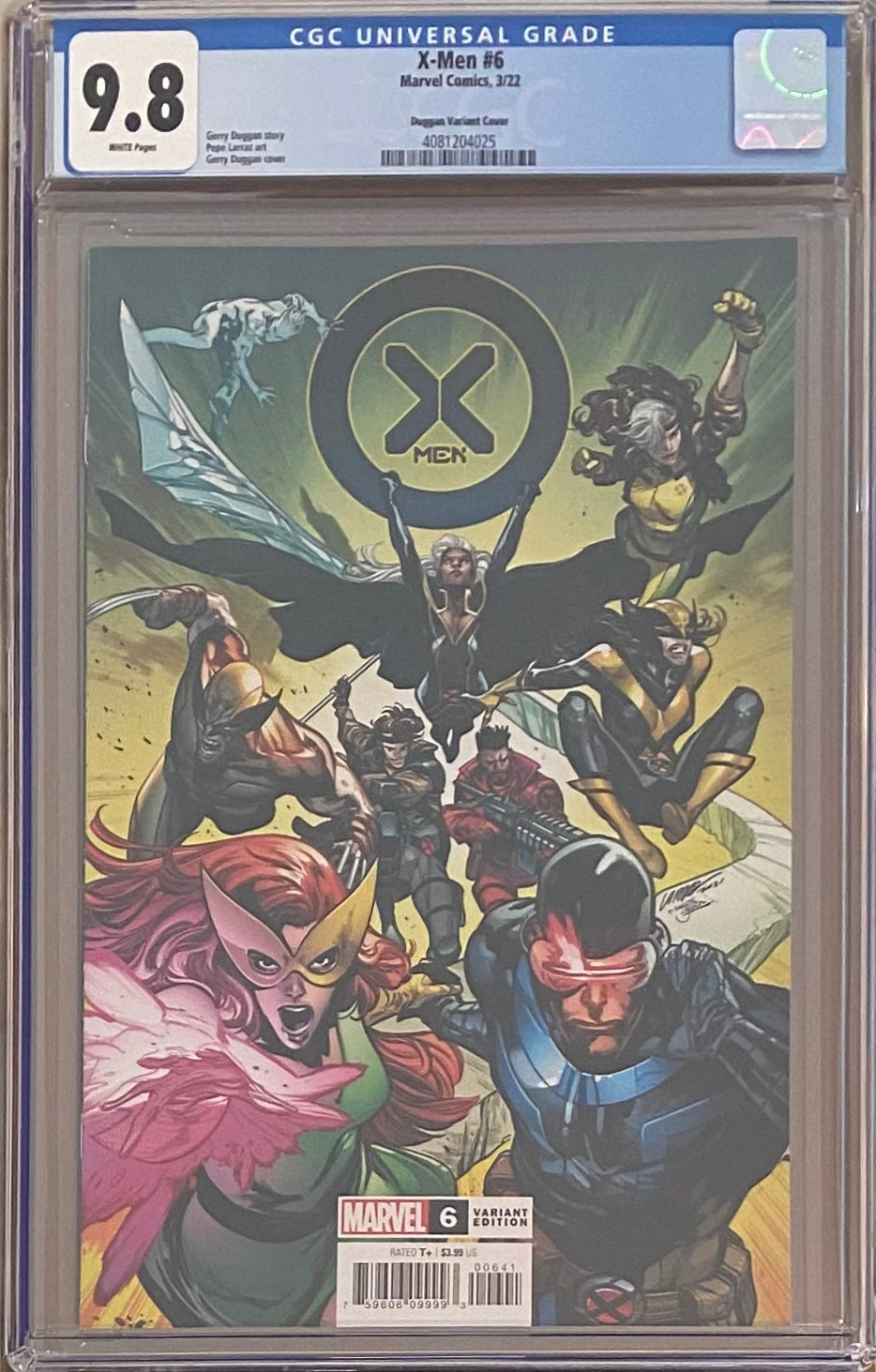 X-Men #6 Larraz 1:25 Retailer Incentive Variant CGC 9.8