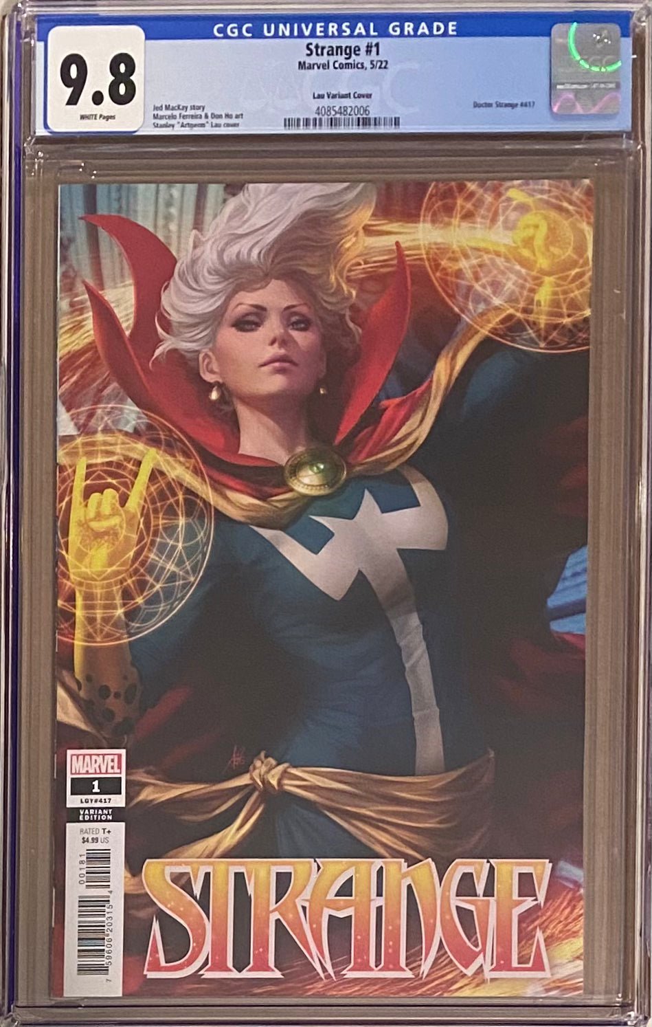 Strange #1 Artgerm Variant CGC 9.8
