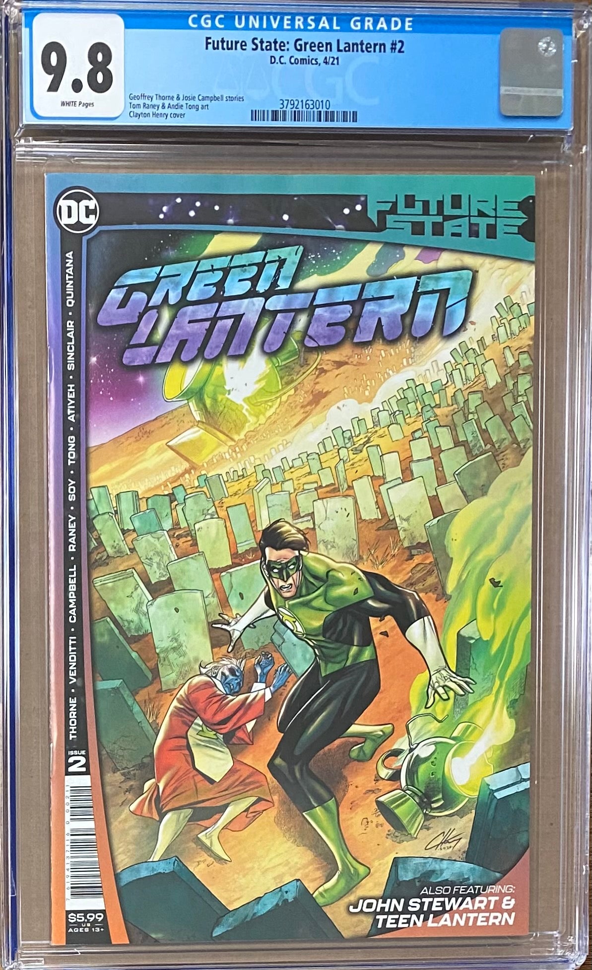 Future State: Green Lantern #2 CGC 9.8