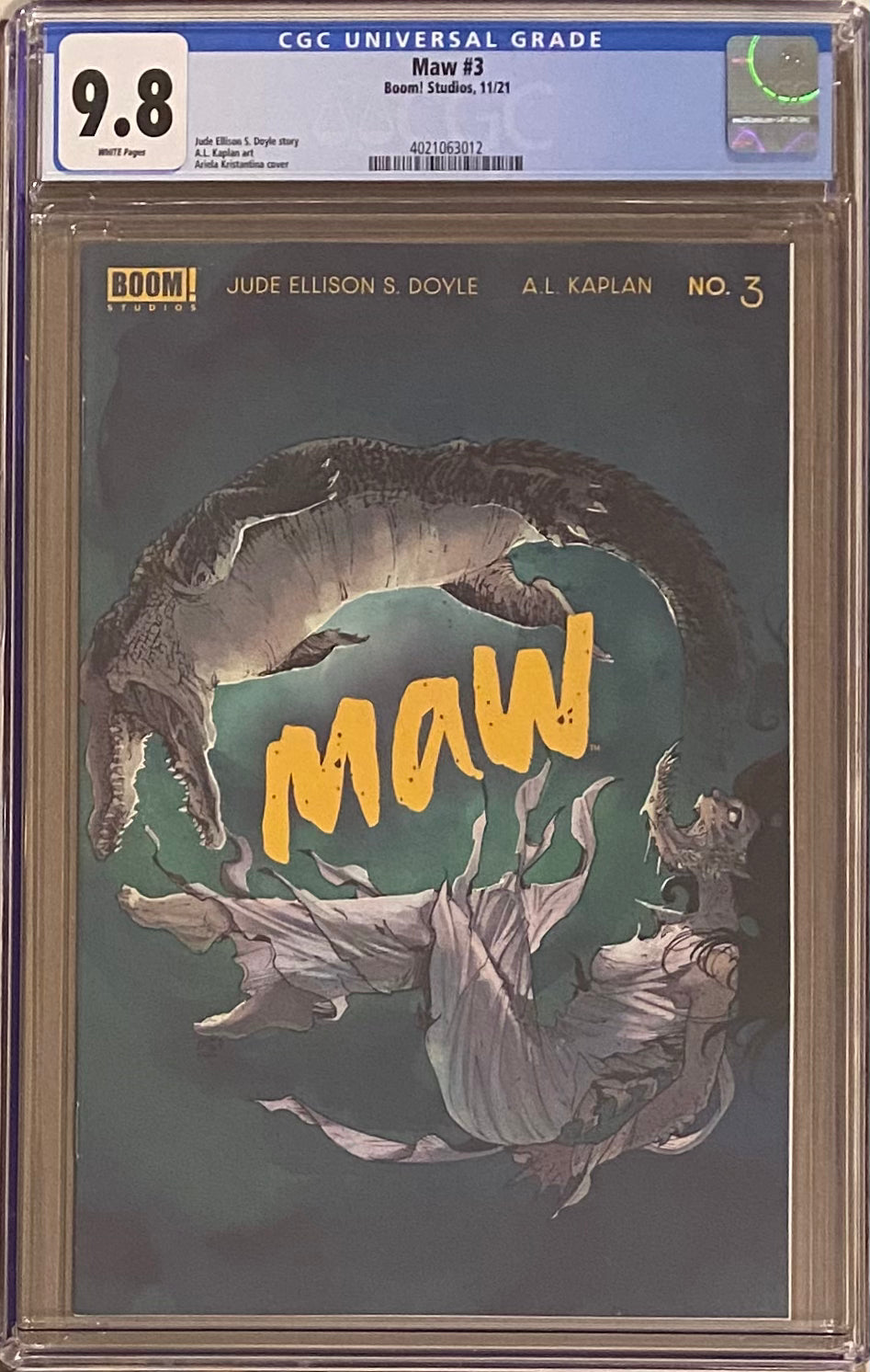 Maw #3 CGC 9.8