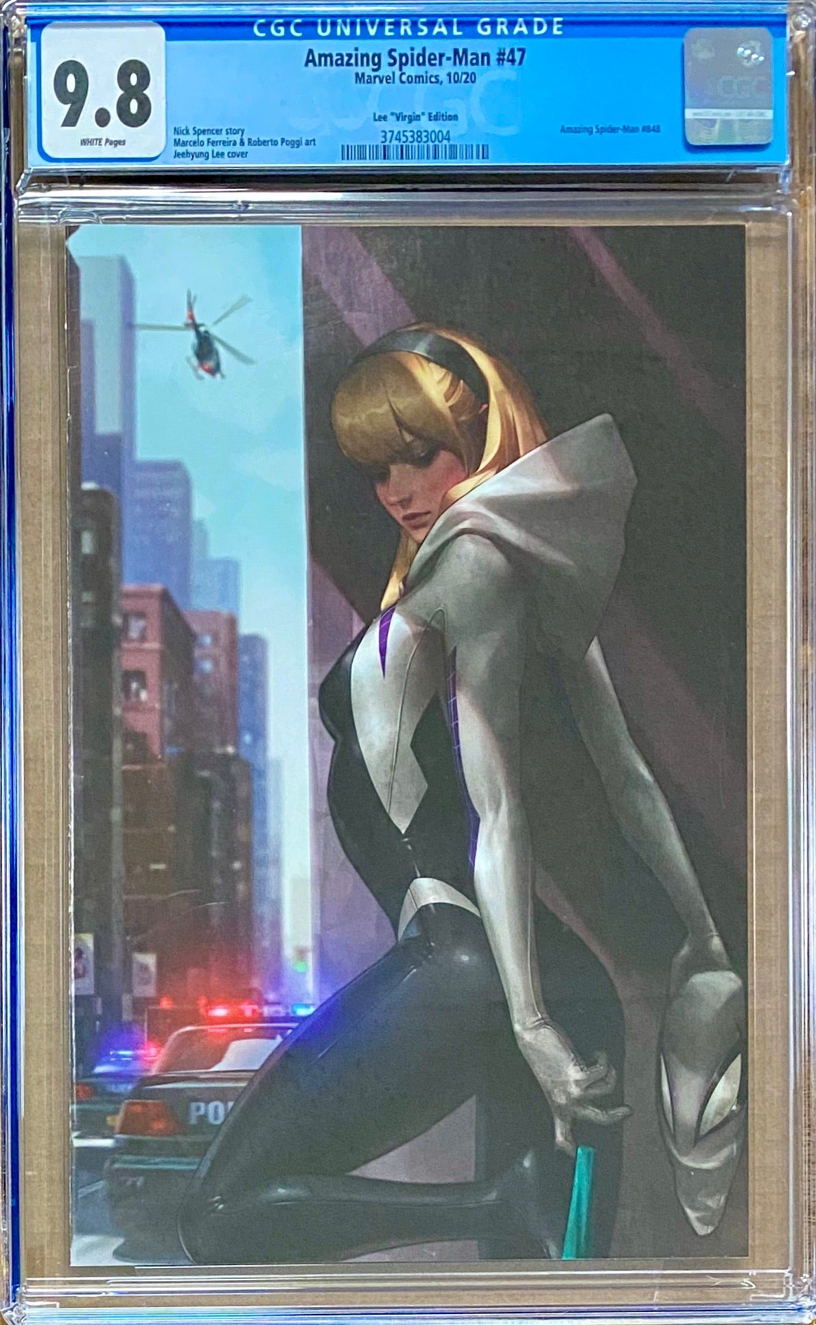 Amazing Spider-Man #47 Jeehyung Lee Virgin Variant CGC 9.8