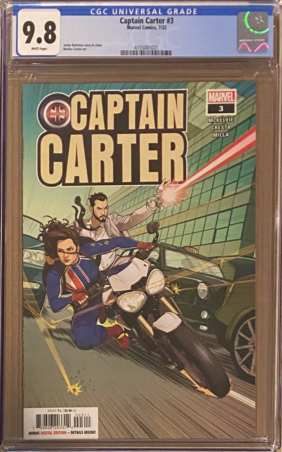 Captain Carter #3 CGC 9.8
