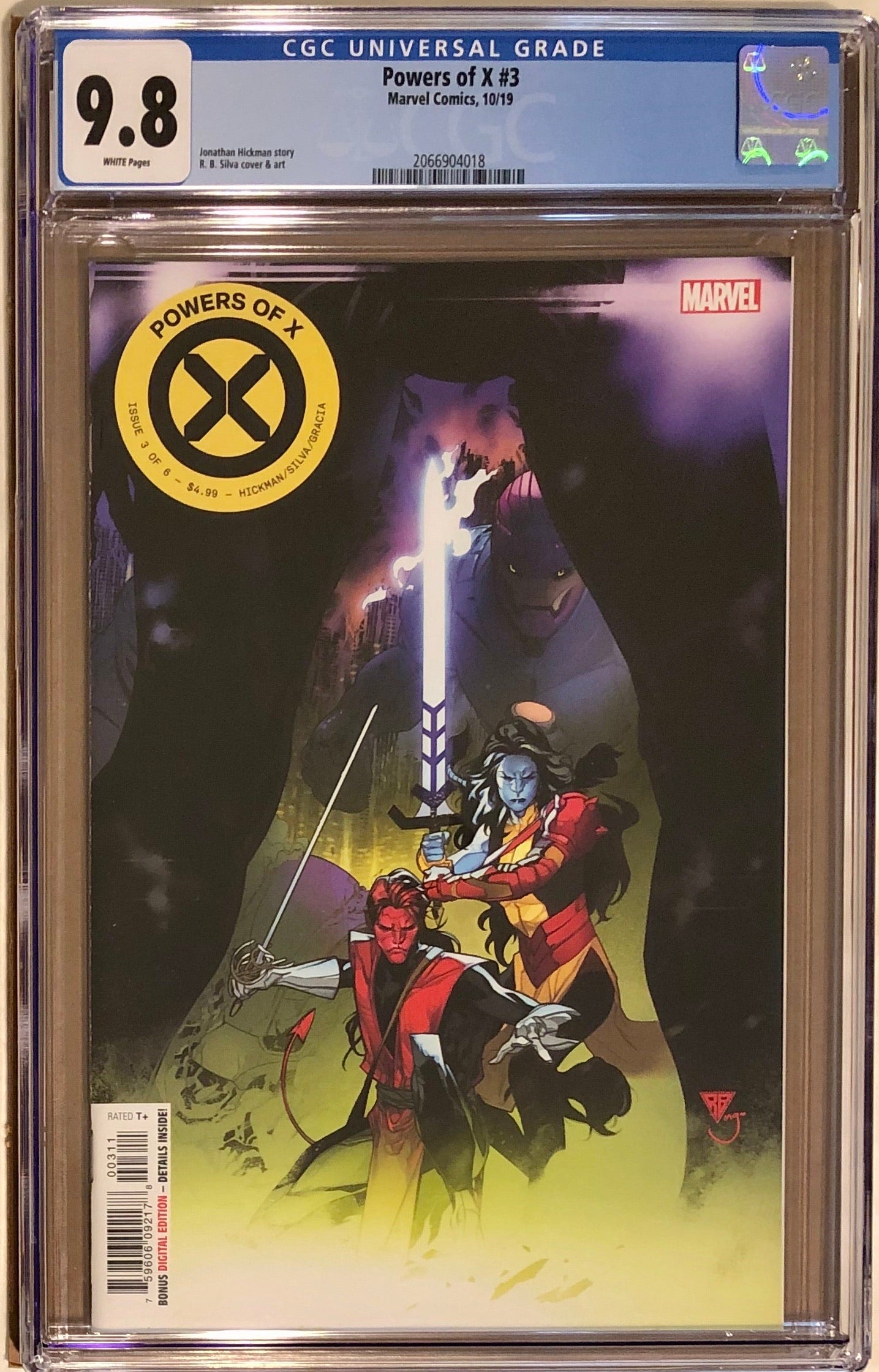 Powers of X #3 CGC 9.8