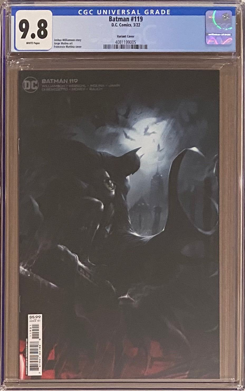 Batman #119 Mattina Variant CGC 9.8