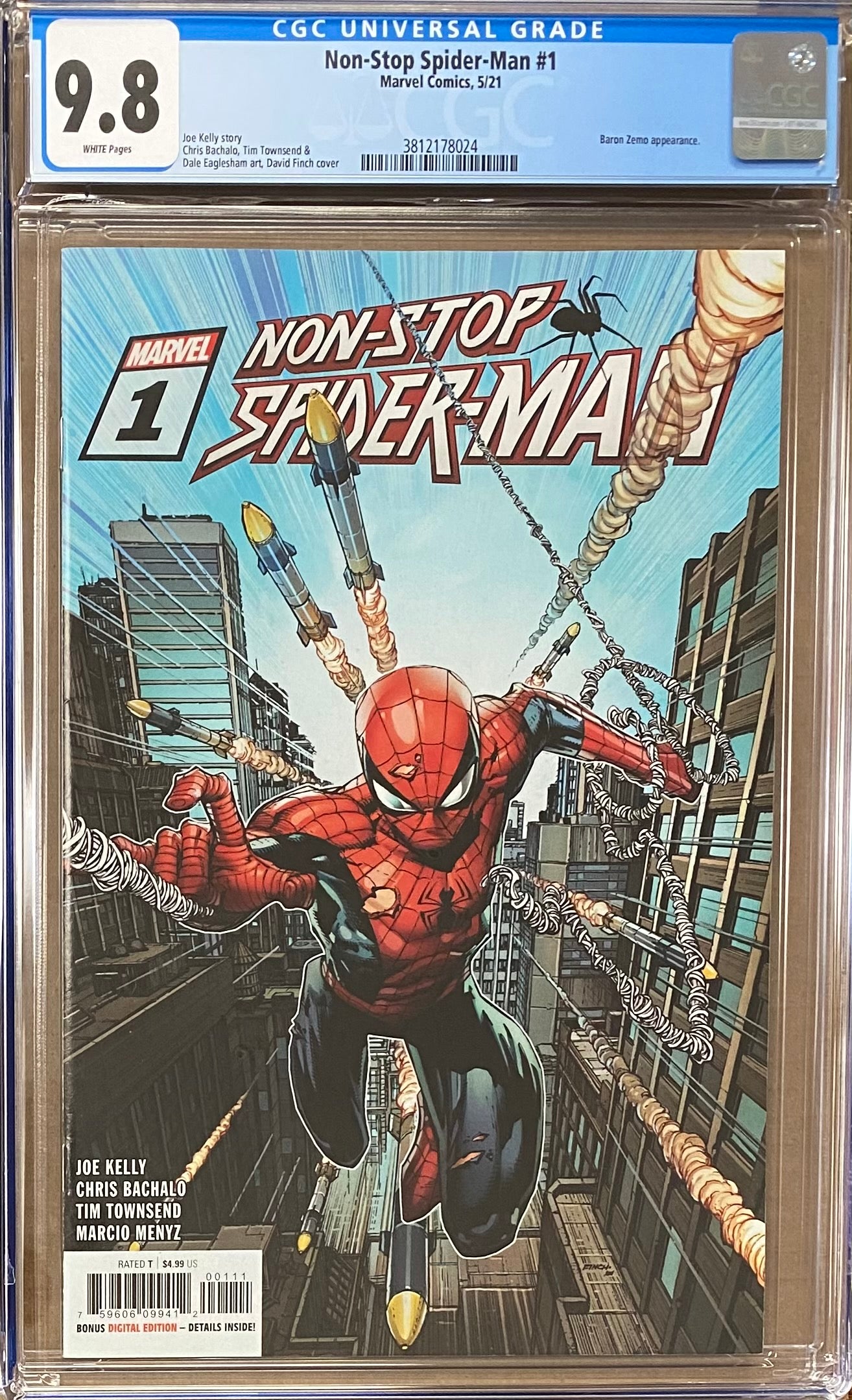 Non-Stop Spider-Man #1 CGC 9.8