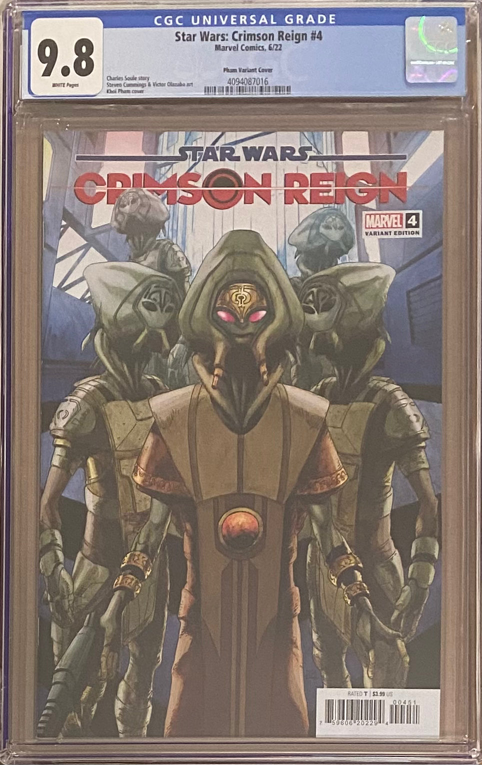 Star Wars: Crimson Reign #4 Pham Variant CGC 9.8