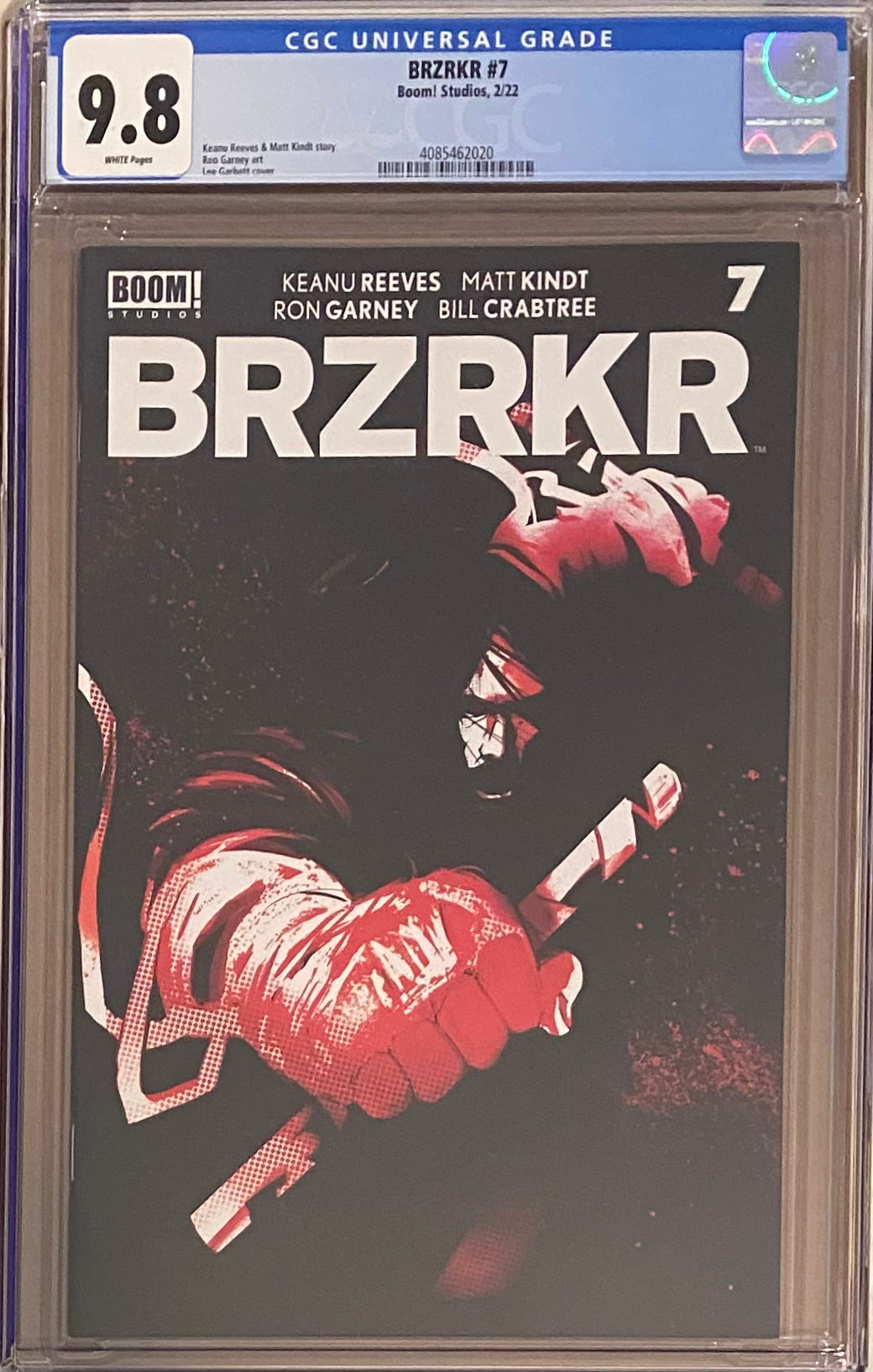 BRZRKR #7 Cover A Garbett CGC 9.8 (Berzerker)
