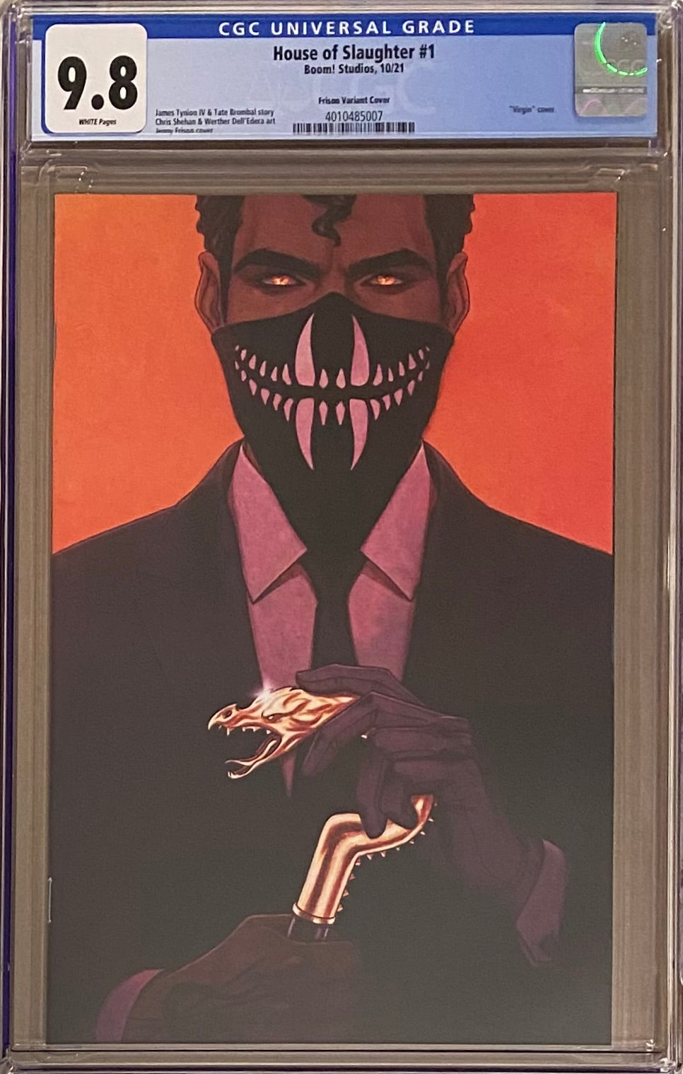 House of Slaughter #1 Frison 1:100 Retailer Incentive Variant CGC 9.8