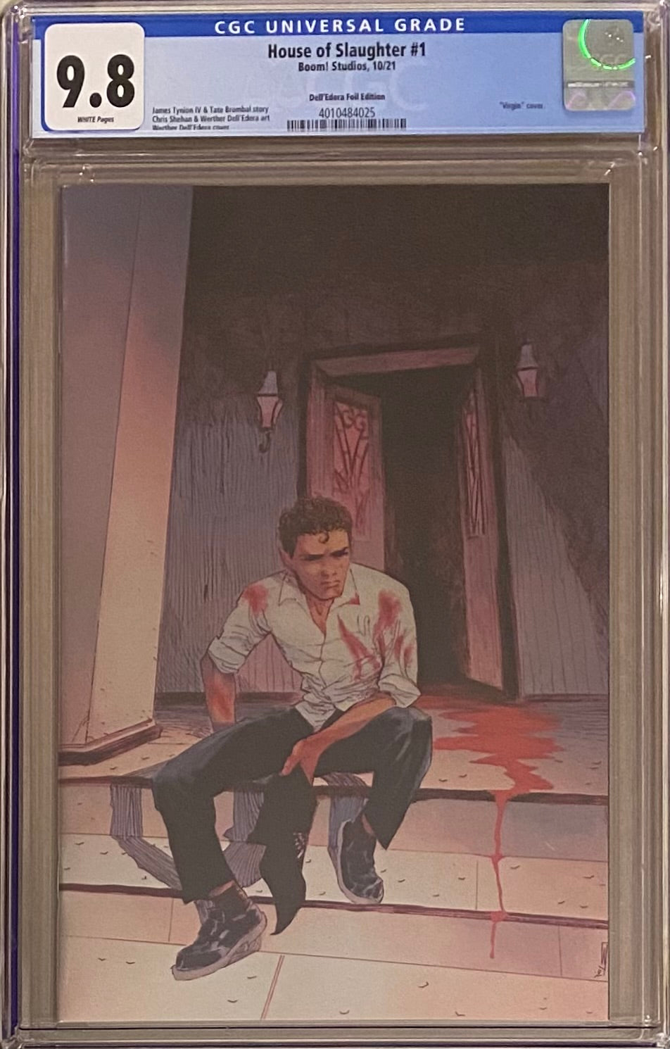 House of Slaughter #1 Dell'Edera 1:25 Foil Retailer Incentive Variant CGC 9.8