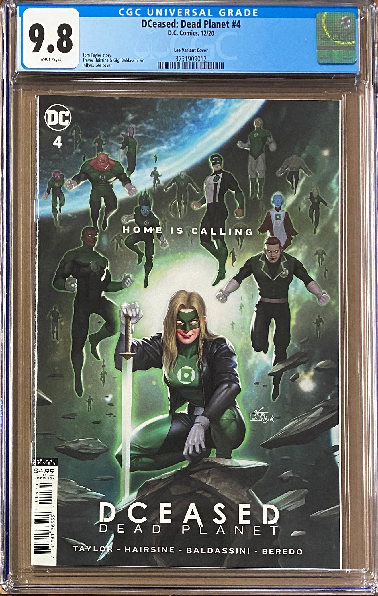 DCeased: Dead Planet #4 InHyuk Lee Movie Poster Variant CGC 9.8