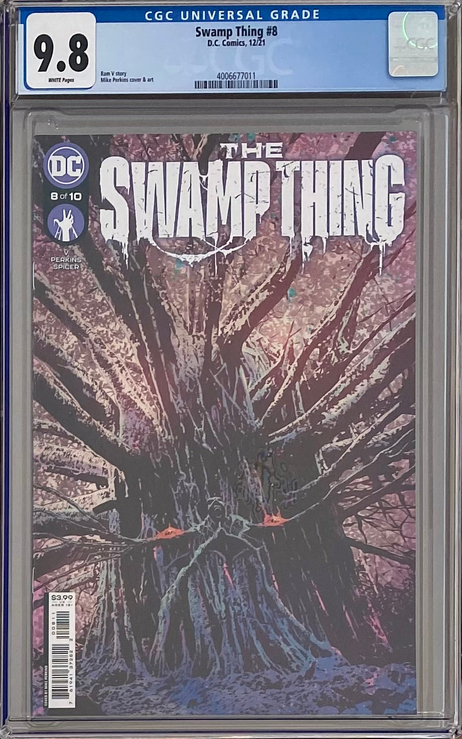 Swamp Thing #8 CGC 9.8