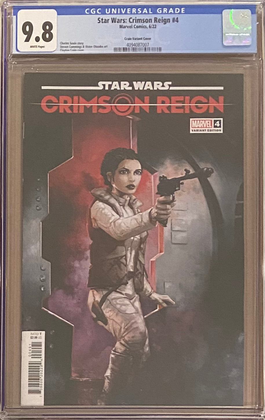 Star Wars: Crimson Reign #4 Crain Variant CGC 9.8