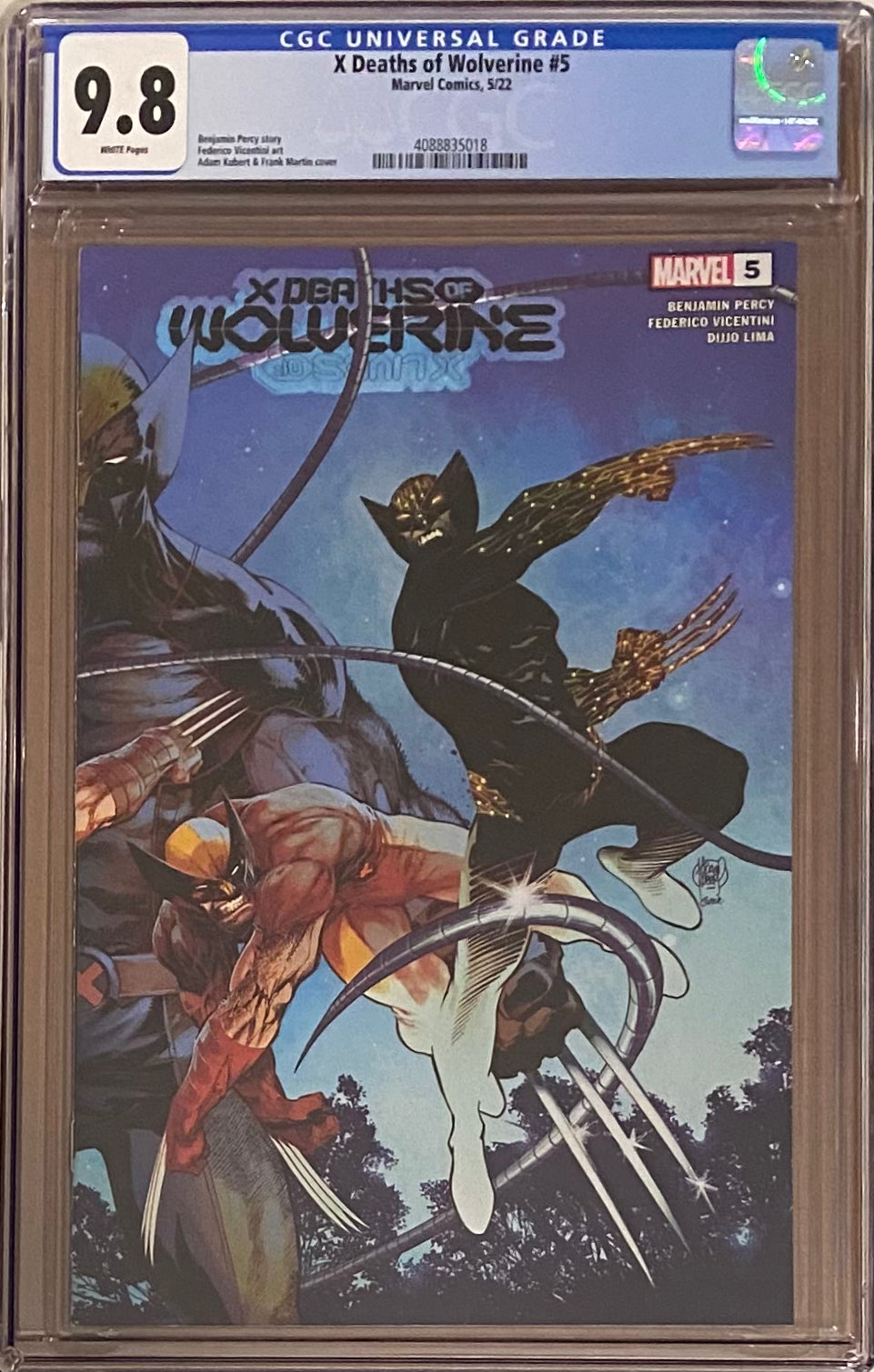 X Deaths of Wolverine #5 CGC 9.8