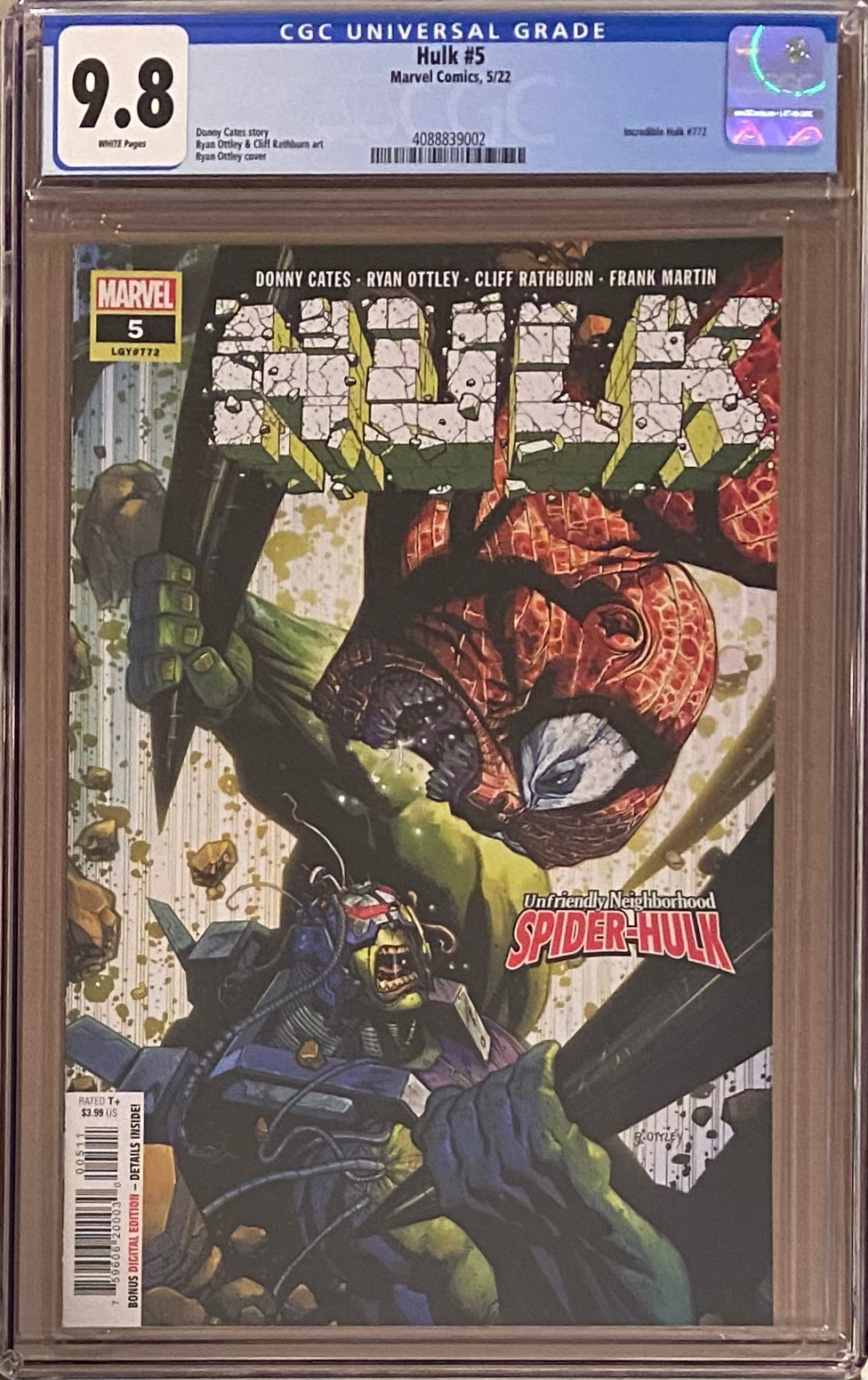 Hulk #5 CGC 9.8
