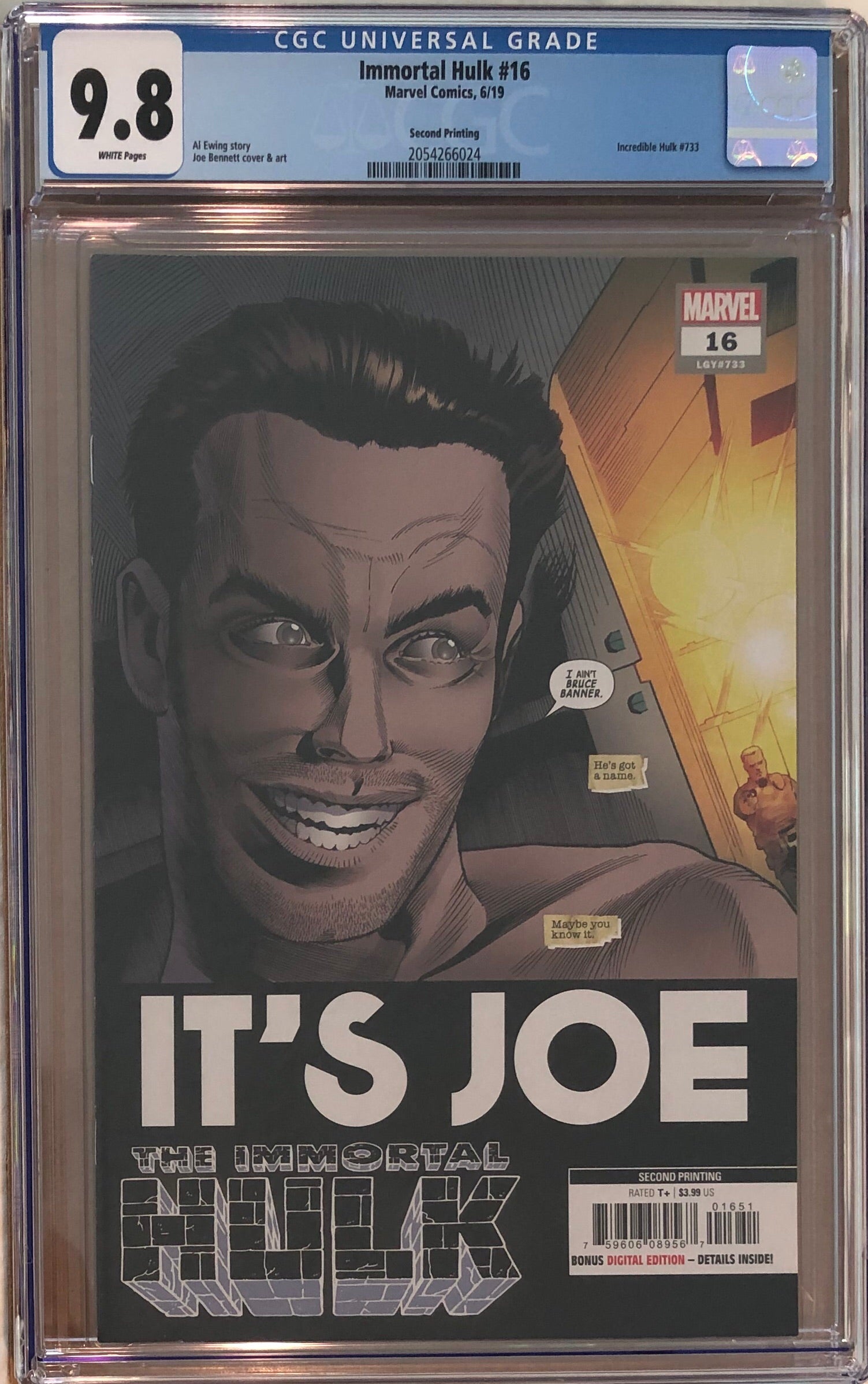 Immortal Hulk #16 Second Printing CGC 9.8
