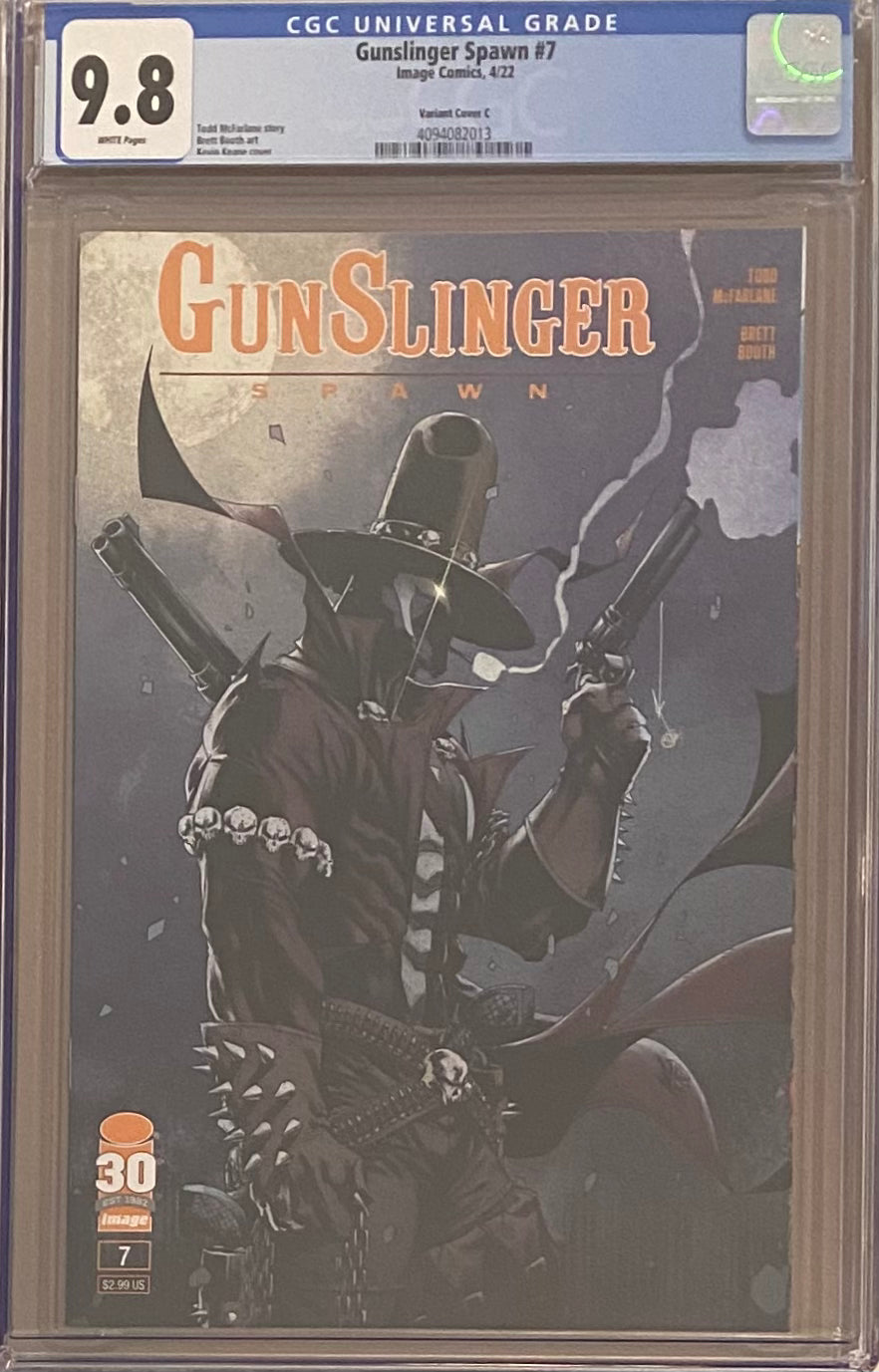 Gunslinger Spawn #7 Keane Variant CGC 9.8