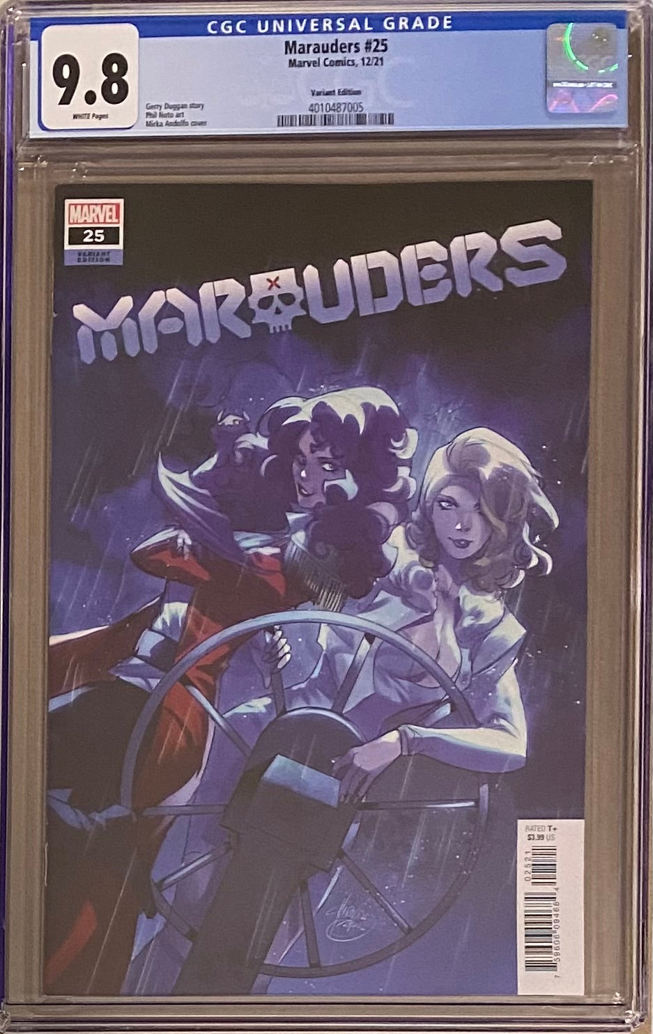 Marauders #25 Andolfo Variant CGC 9.8