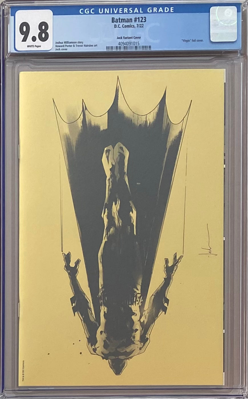 Batman #123 Jock 1:50 Gold Foil Retailer Incentive Variant CGC 9.8