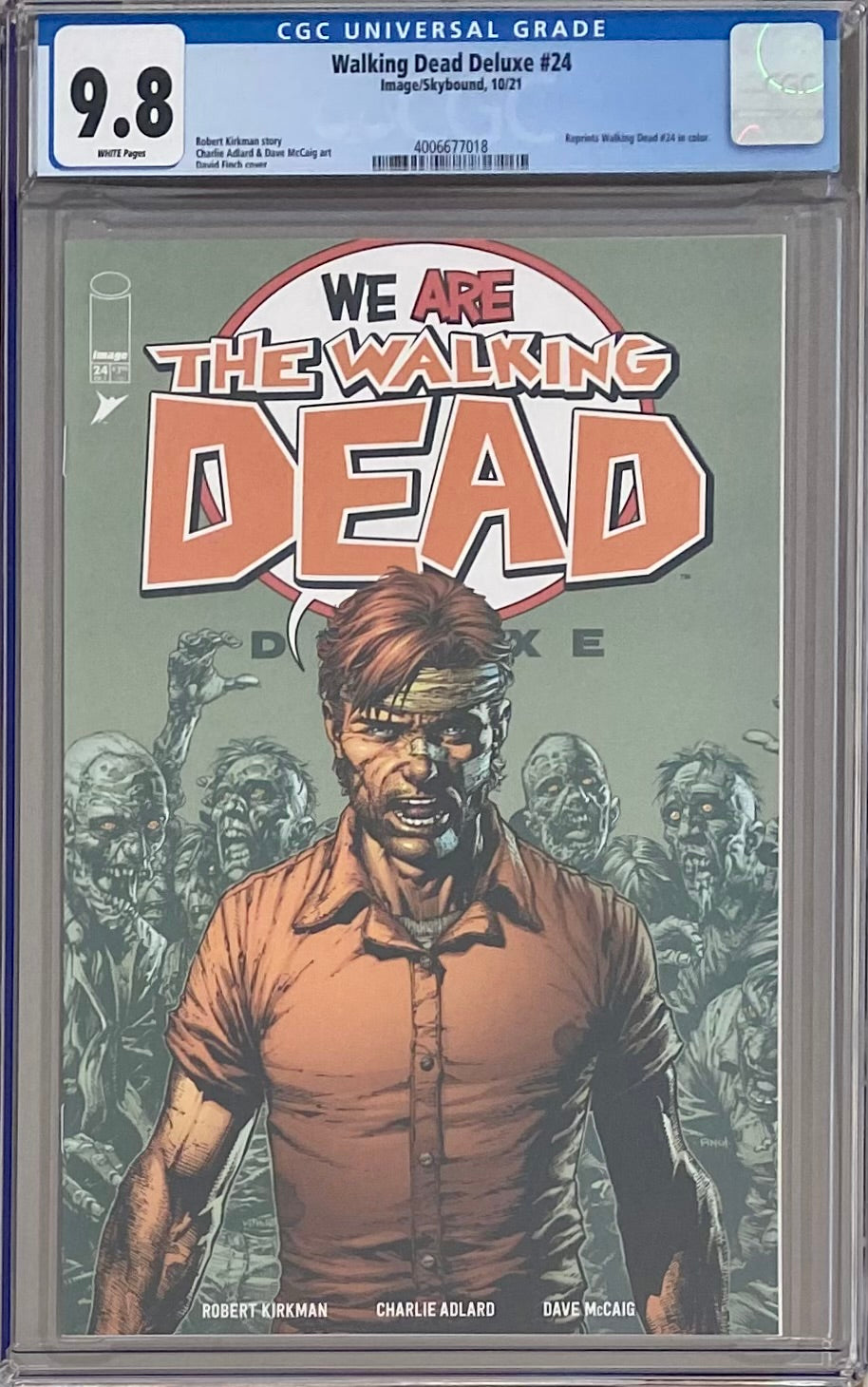 Walking Dead Deluxe #24 CGC 9.8