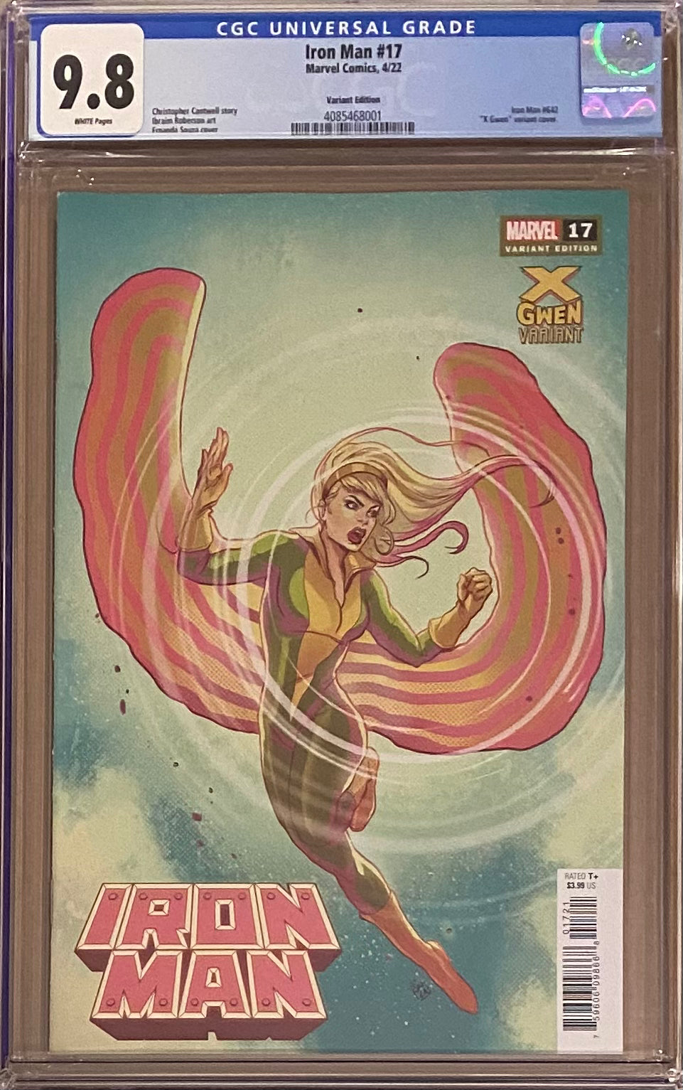 Iron Man #17 Souza X-Gwen Variant CGC 9.8
