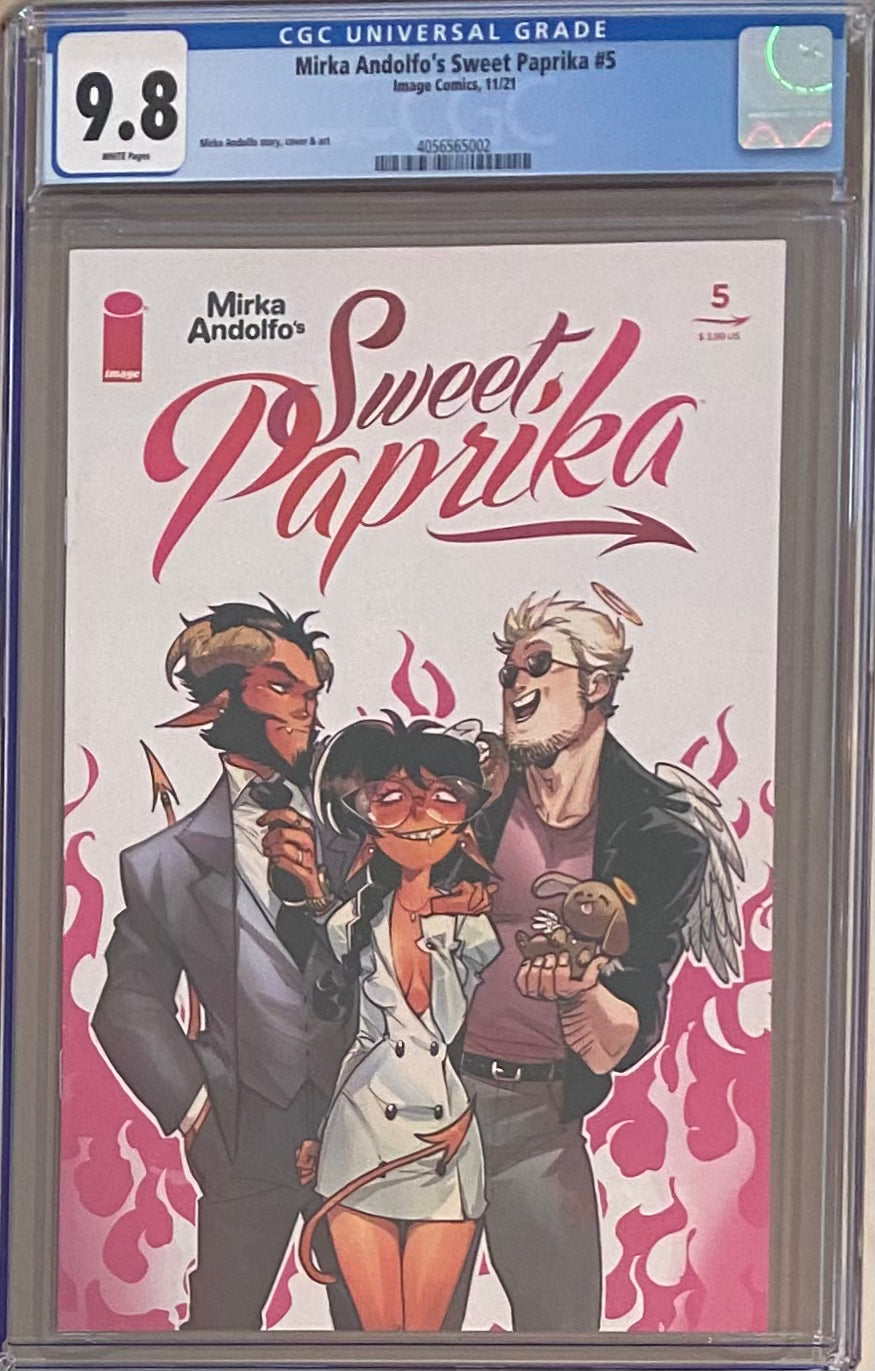 Sweet Paprika #5 CGC 9.8