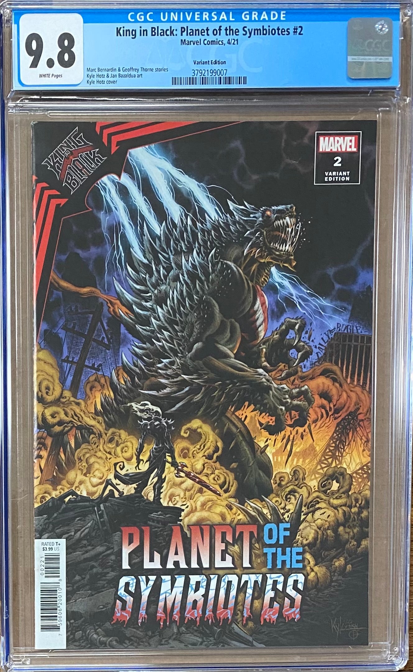 King in Black: Planet of Symbiotes #2 Variant CGC 9.8