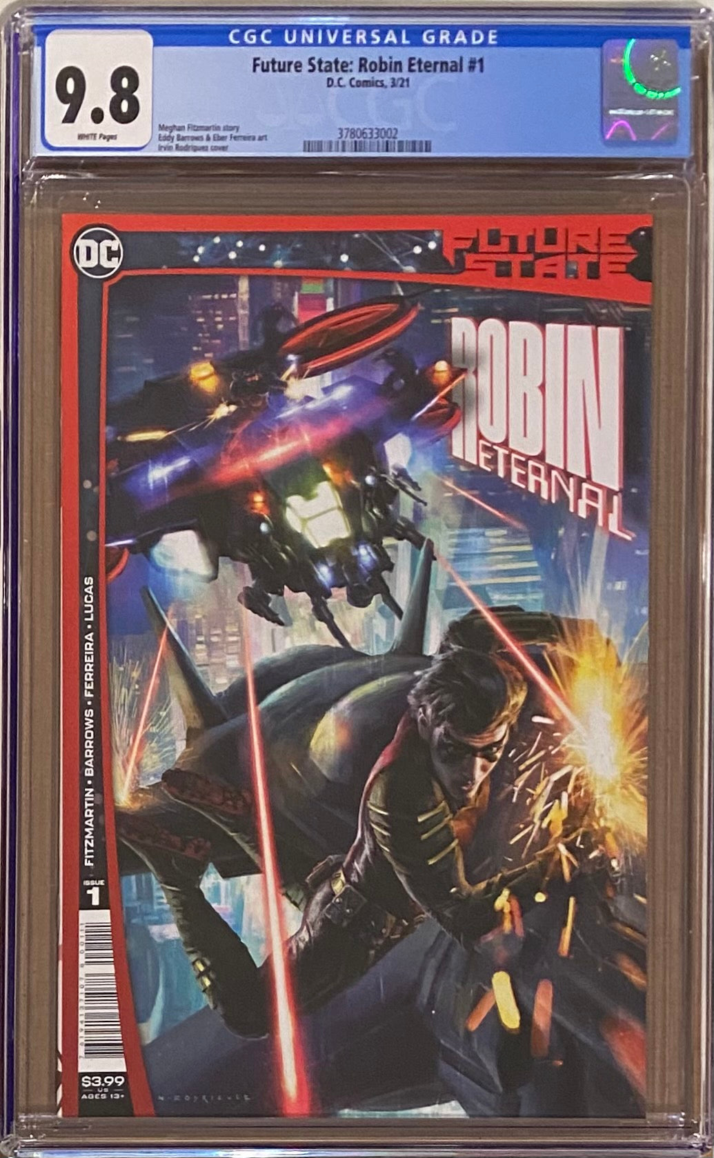 Future State: Robin Eternal #1 CGC 9.8