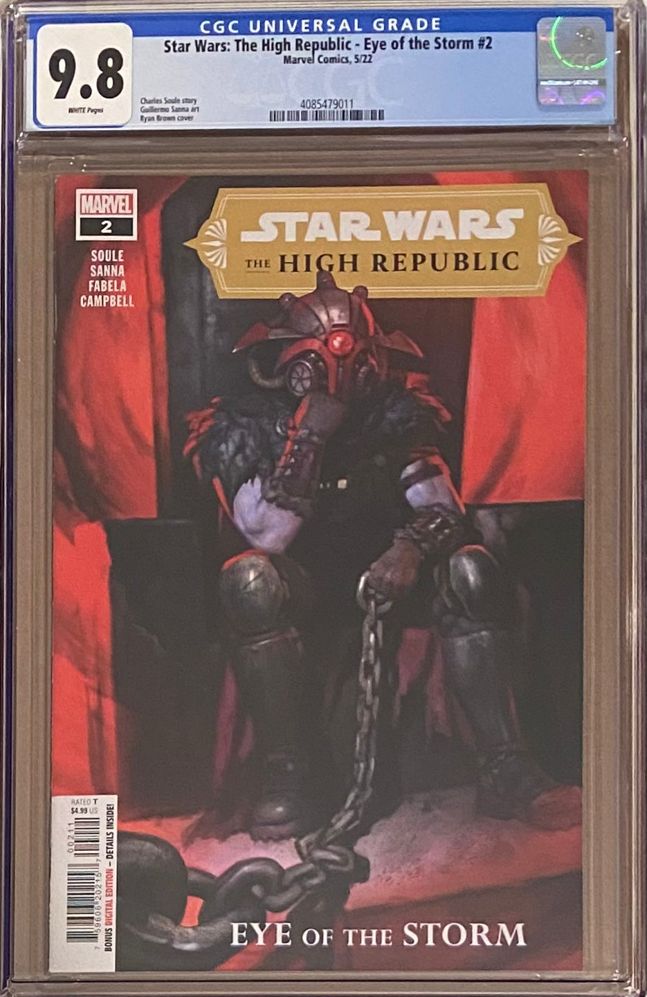 Star Wars: The High Republic - Eye of the Storm #2 CGC 9.8