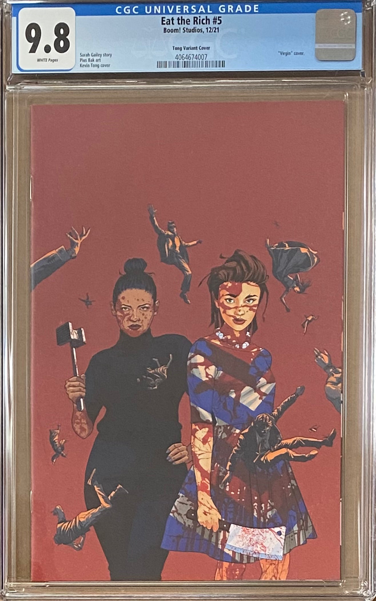 Eat the Rich #5 Tong 1:10 Retailer Incentive Variant CGC 9.8