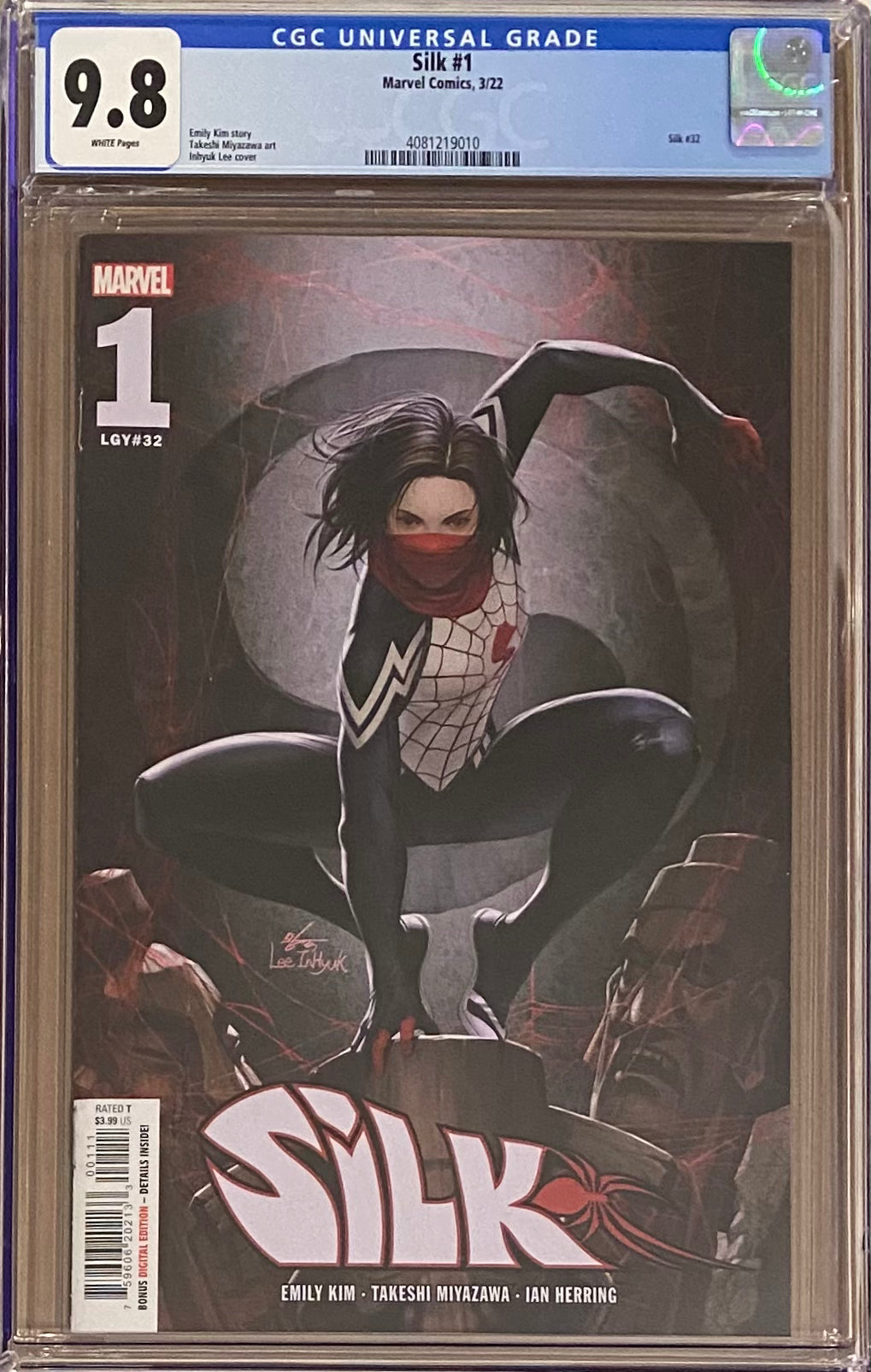 Silk #1 CGC 9.8
