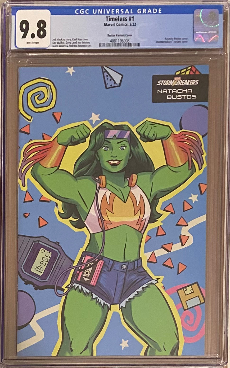 Timeless #1 Bustos Stormbreakers Variant CGC 9.8