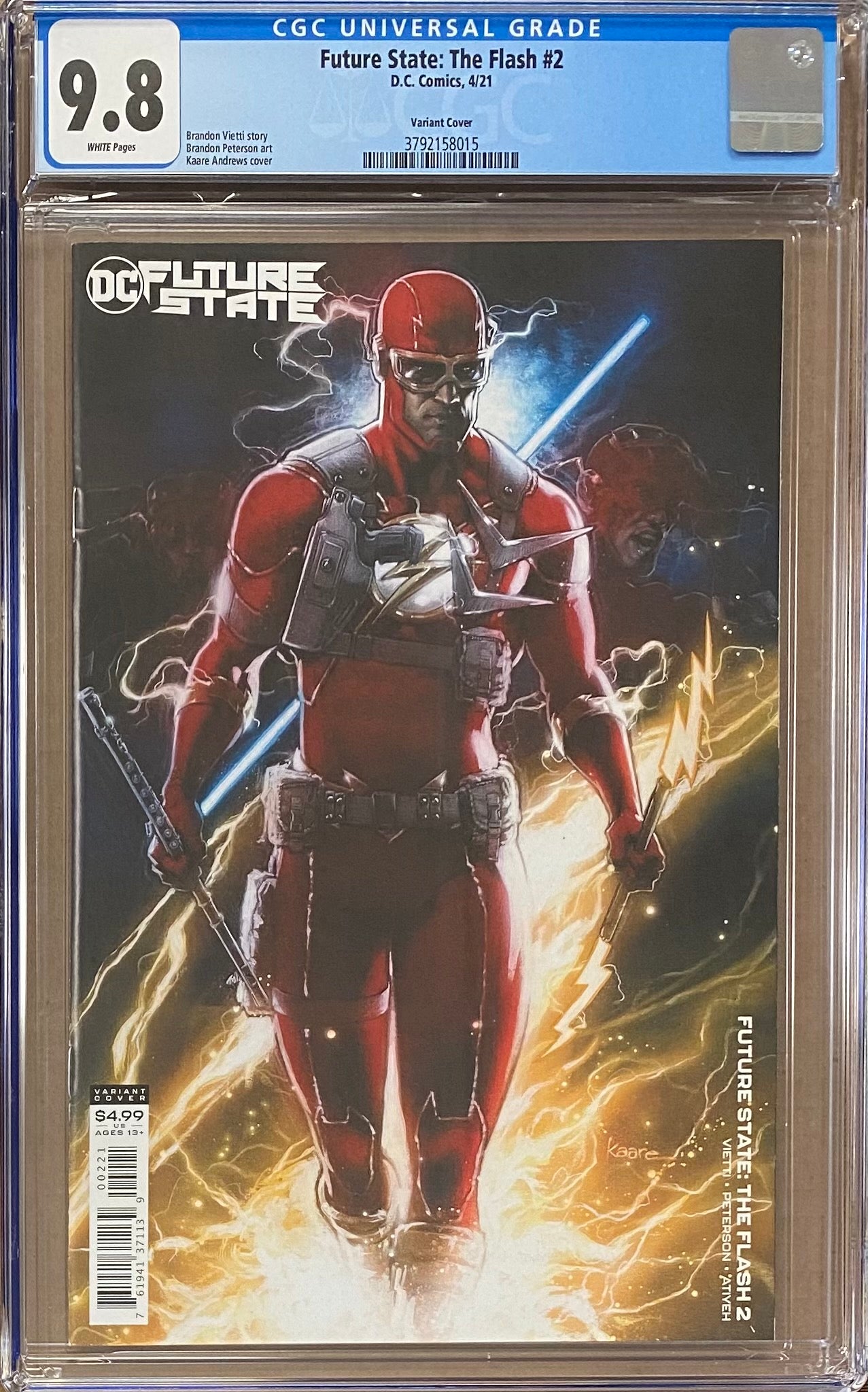 Future State: Flash #2 Variant CGC 9.8