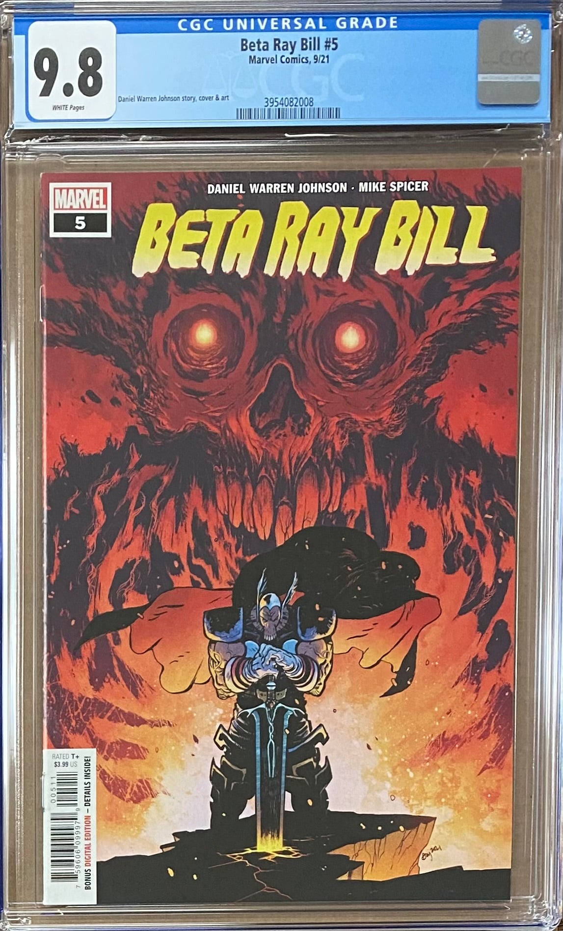 Beta Ray Bill #5 CGC 9.8