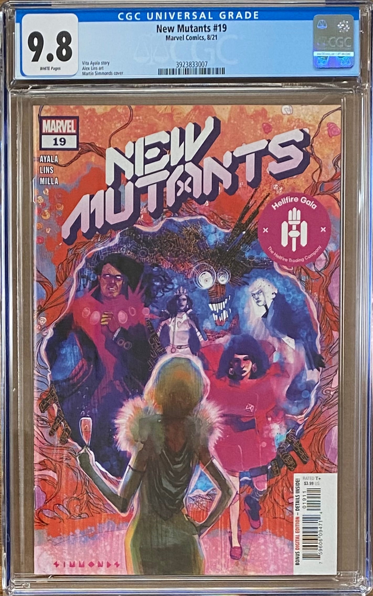New Mutants #19 CGC 9.8 - Hellfire Gala