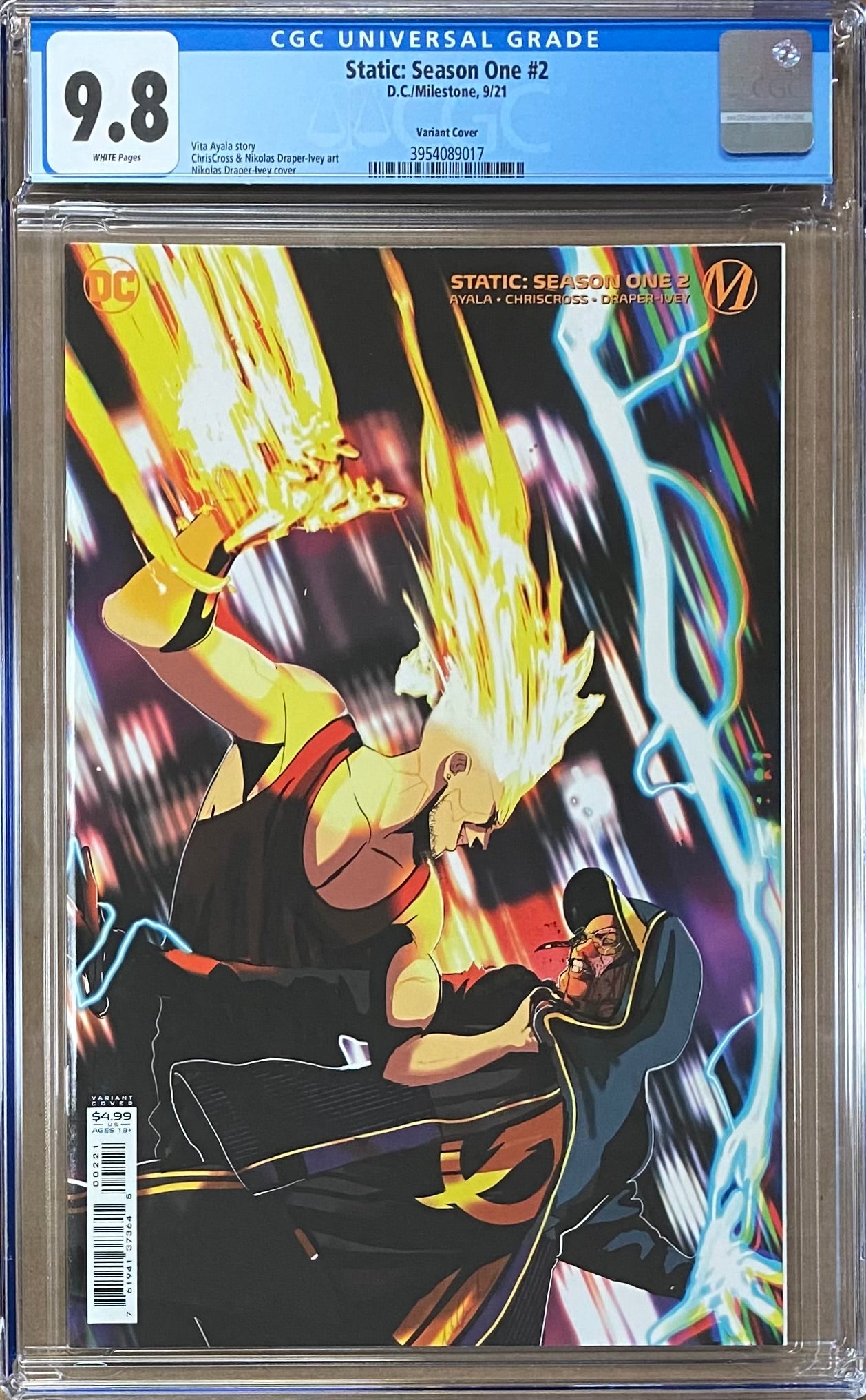 Static: Season One #2 Variant CGC 9.8