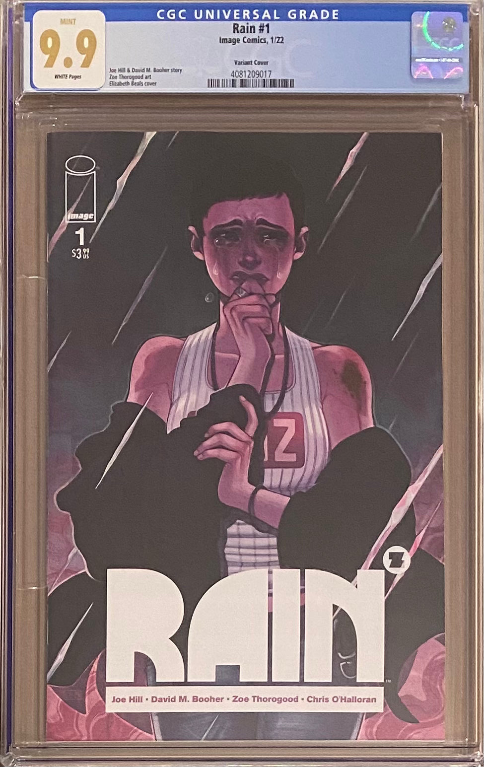 Rain #1 Beals Variant CGC 9.9 MINT