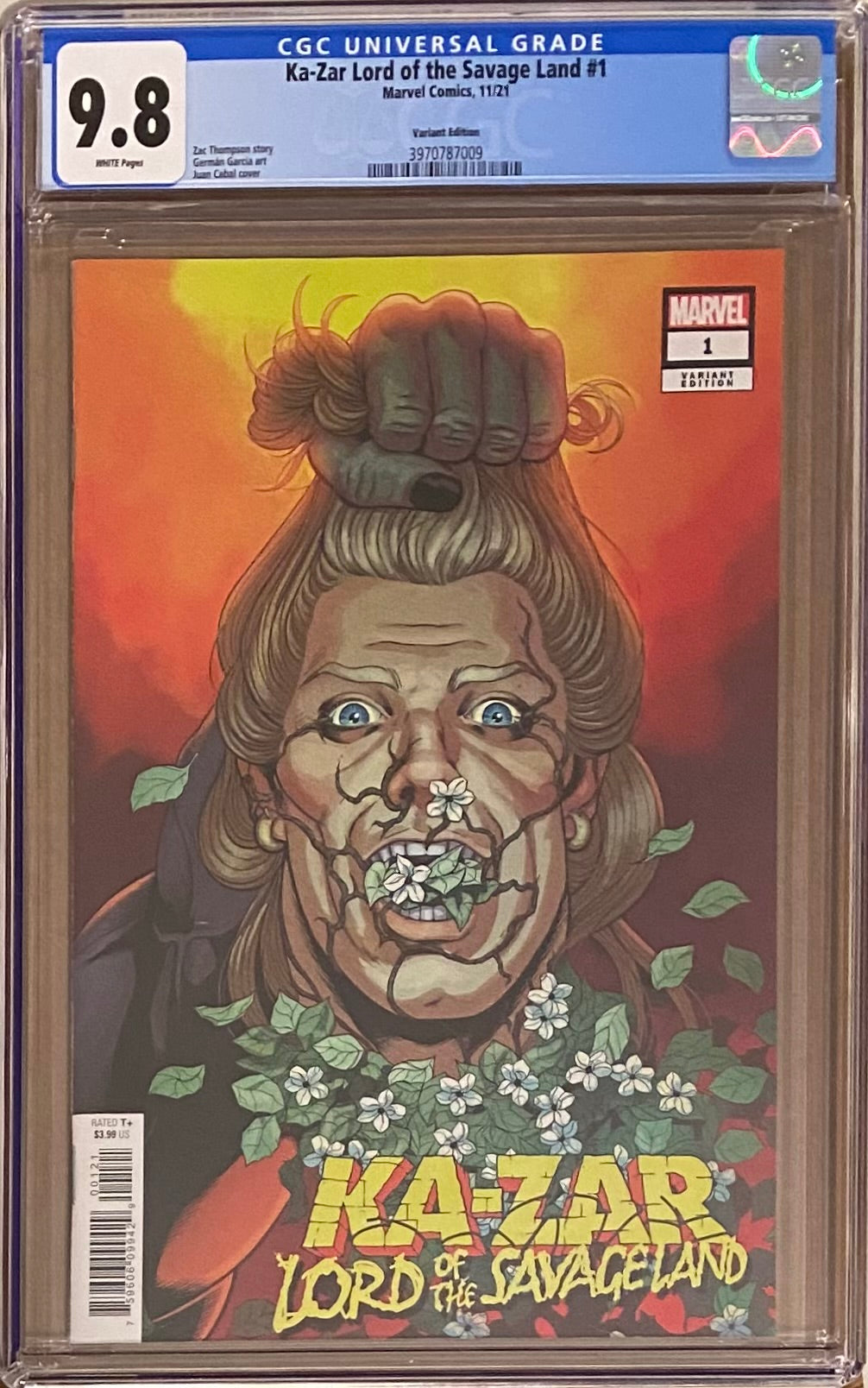 Ka-Zar: Lord of the Savage Land #1 Cabal Variant CGC 9.8