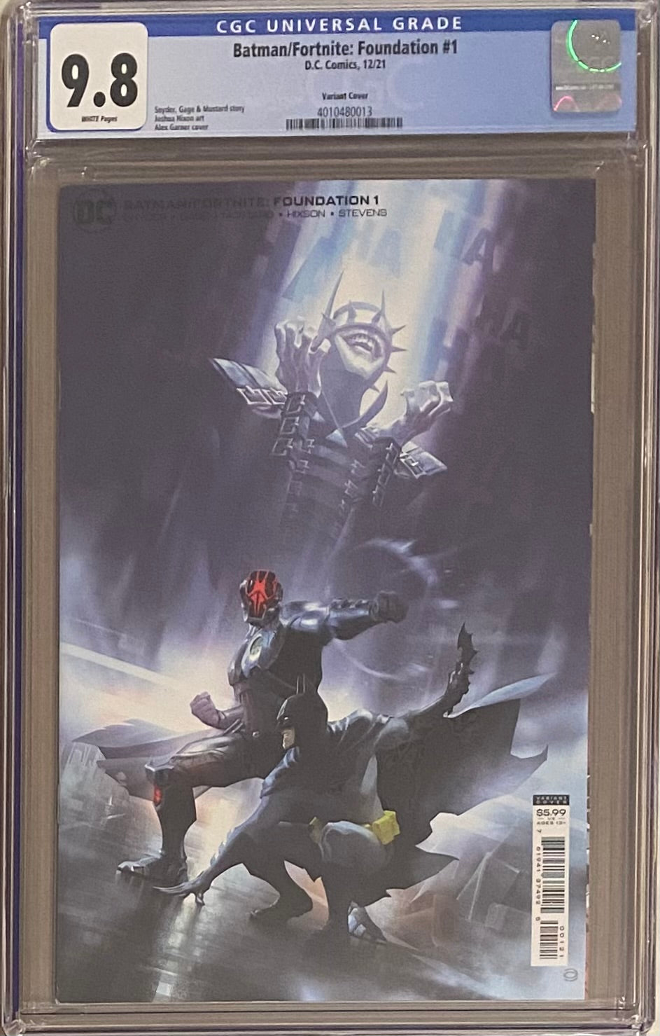 Batman/Fortnite: Foundation #1 Variant CGC 9.8