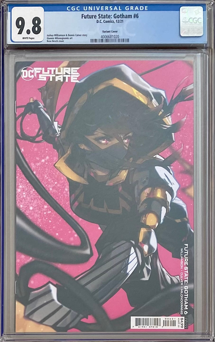 Future State: Gotham #6 Besch Variant CGC 9.8