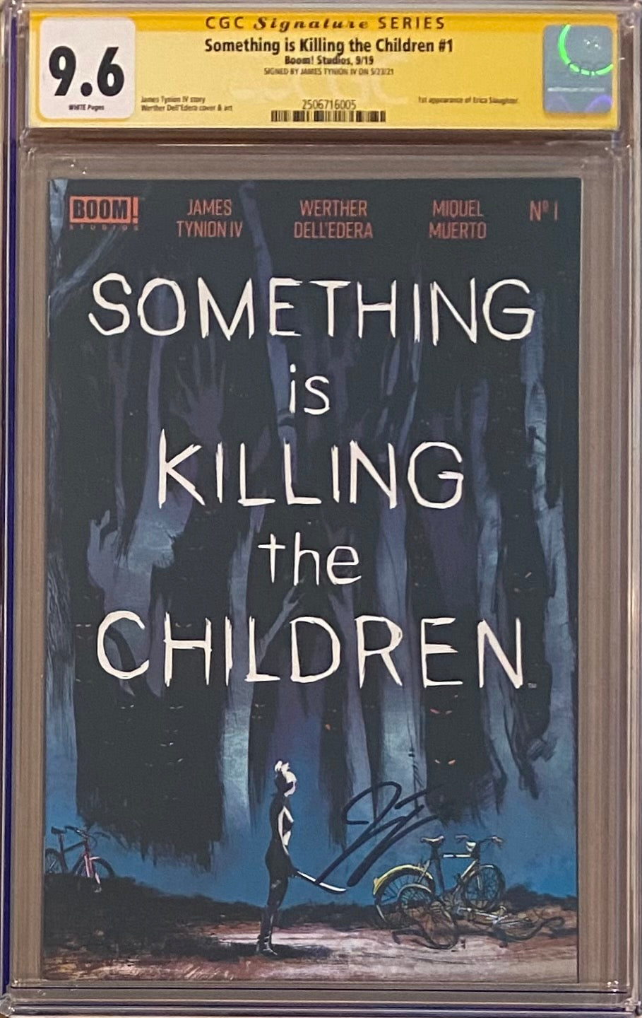 Something is Killing the Children #1 CGC 9.6 SS - First Printing